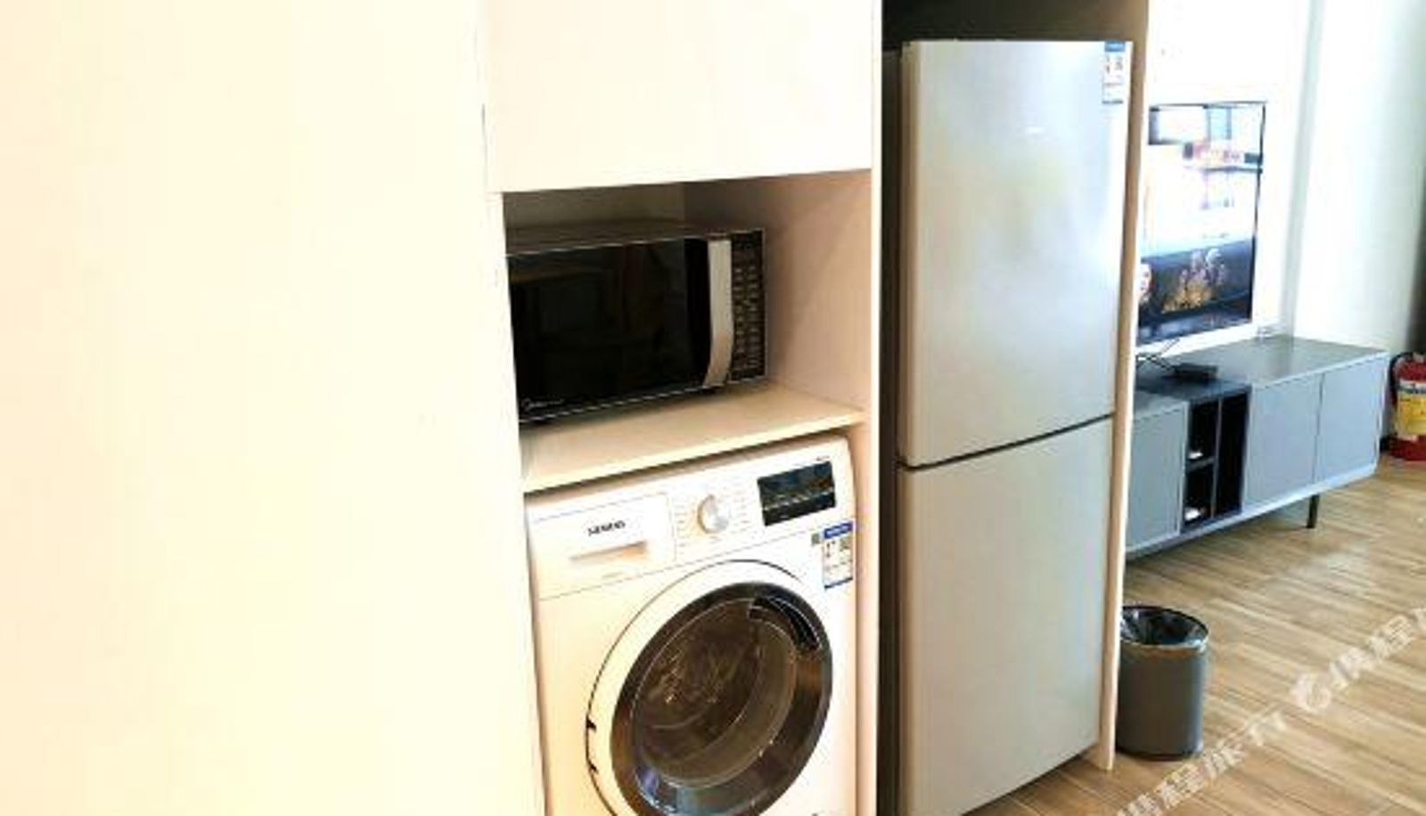 Zimmer - Guangzhou Bohui Youpin Apartment (Guangzhou Panyu Wanda Nancun Wanbo Metro Station)