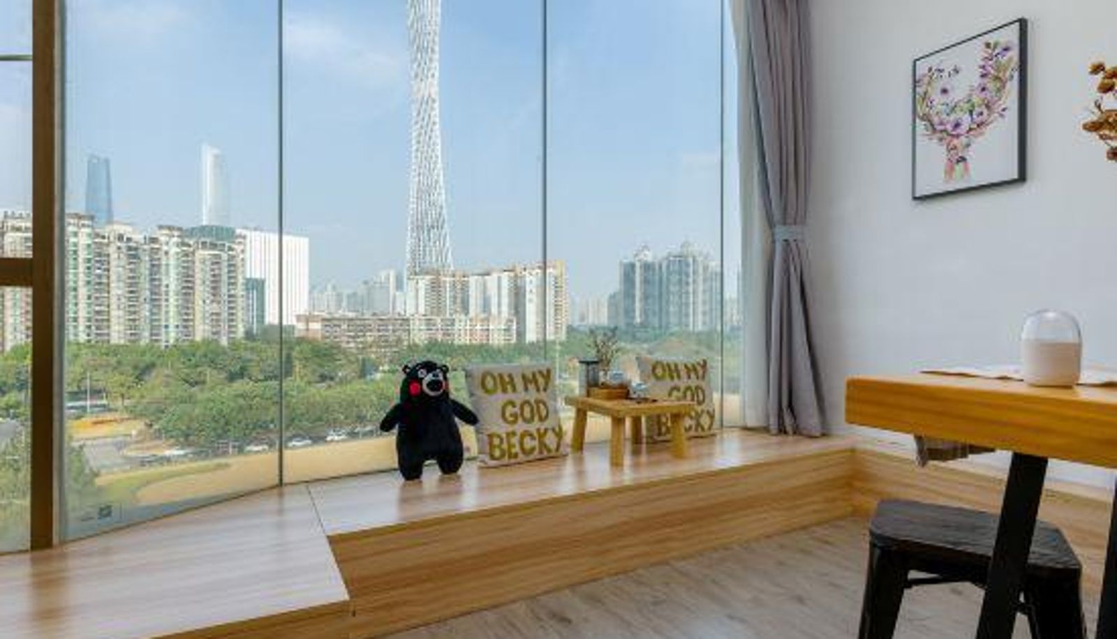 Kamer - Guangzhou Jianshe Tata Apartment (Kecun Metro Station Guangzhou Tower Branch)