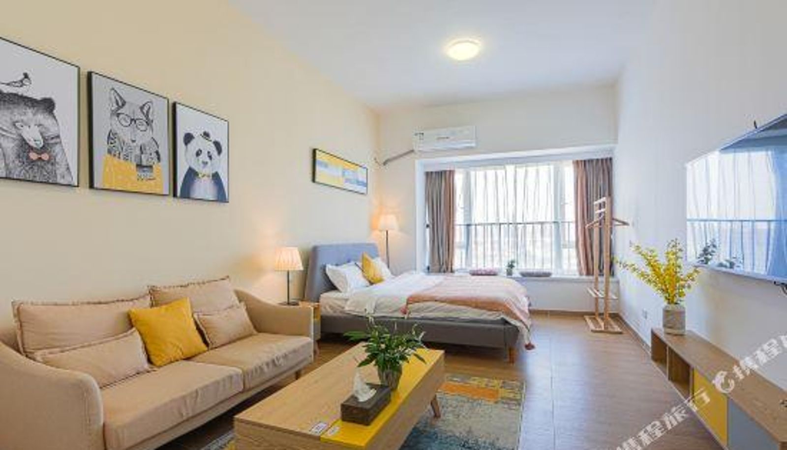 Habitación - Aimei Apartment (Guangzhou Xinshi Baixin Plaza)