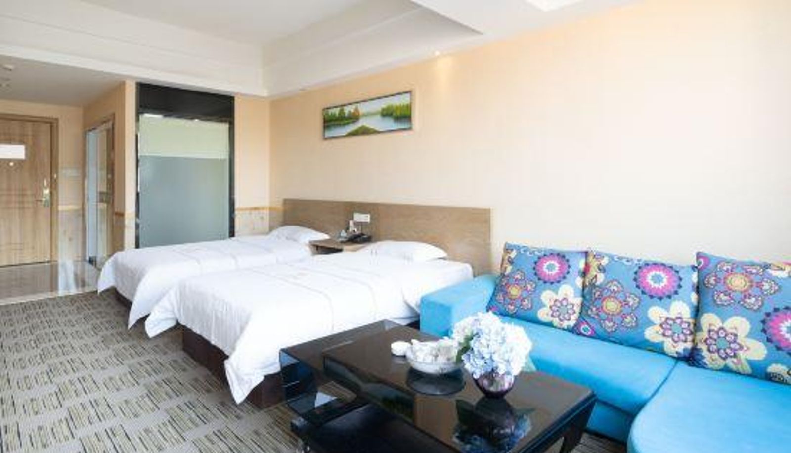 Habitación - Biying Hotel (Guangzhou Jinshazhou)
