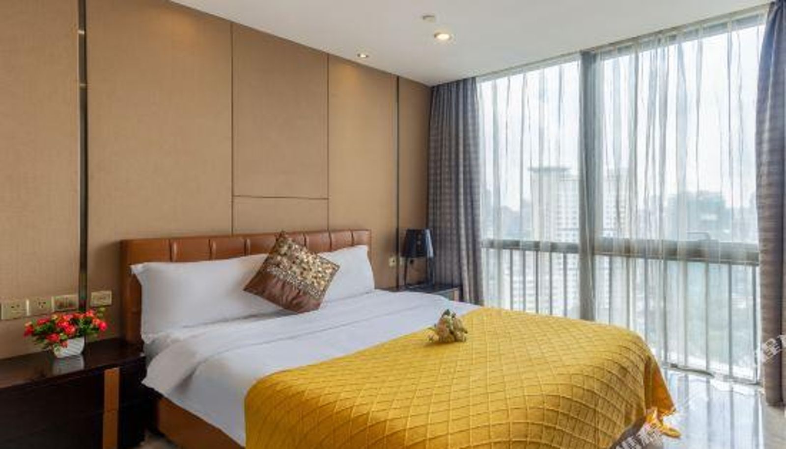 Business-Zimmer - Youyou International Apartment (Guangzhou Beijing Road Pedestrian Street Park Qian Subway Station)