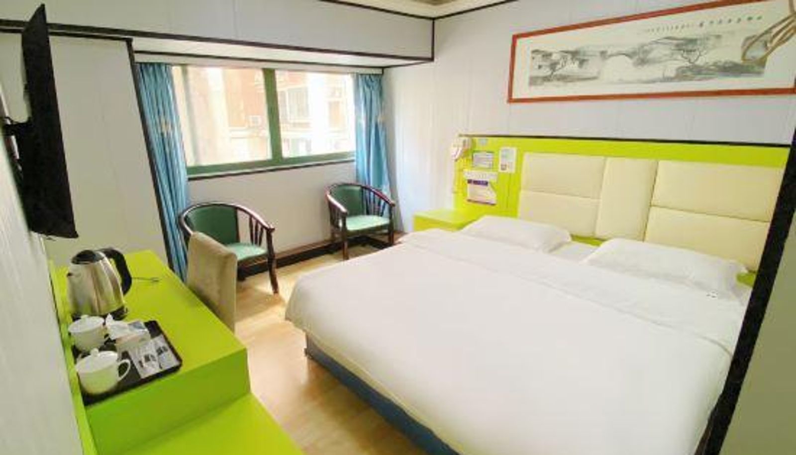 Zimmer - Jinpeng Hotel (Guangzhou Yongqingfang Chenjiaxuan Subway Station)