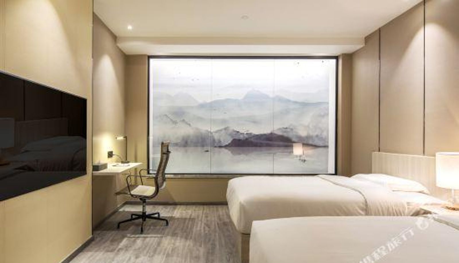 Chambre - Leyizhu Hotel (Guangzhou Jiahe Wanggang Metro Station Jinbo Plaza Branch)