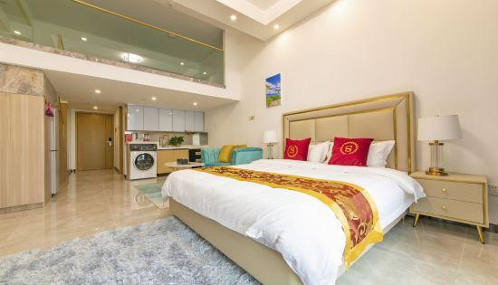 Widok wnętrza - Zhuhai Ruiyuelai Hotel Apartment