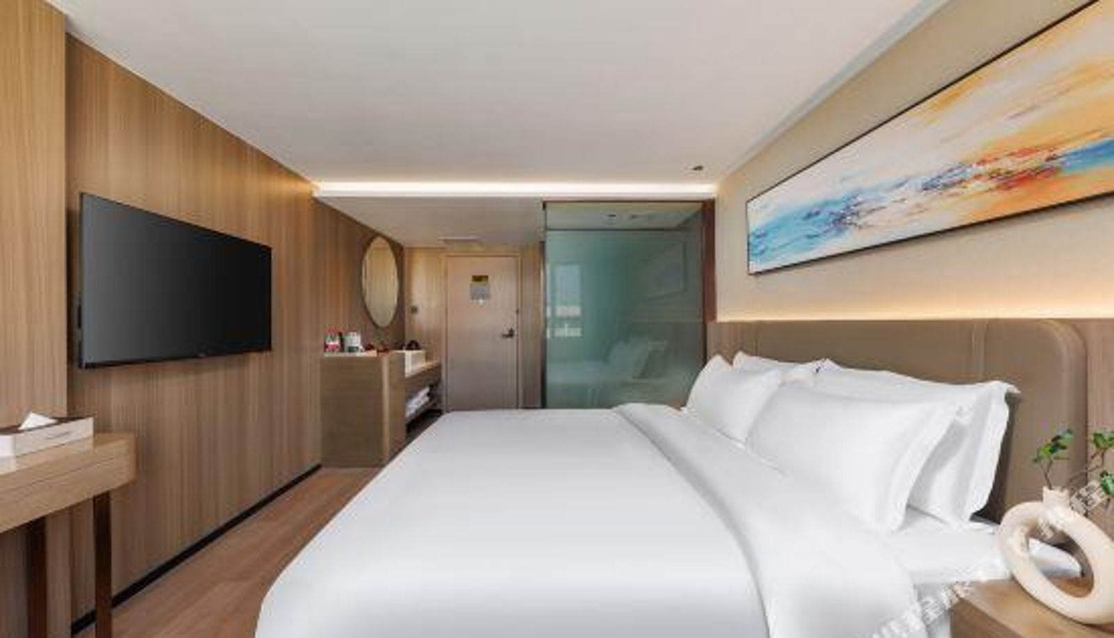 Business-Zimmer - Amigo Hotel (Shenzhen Gongming Honghuashan Subway Station)