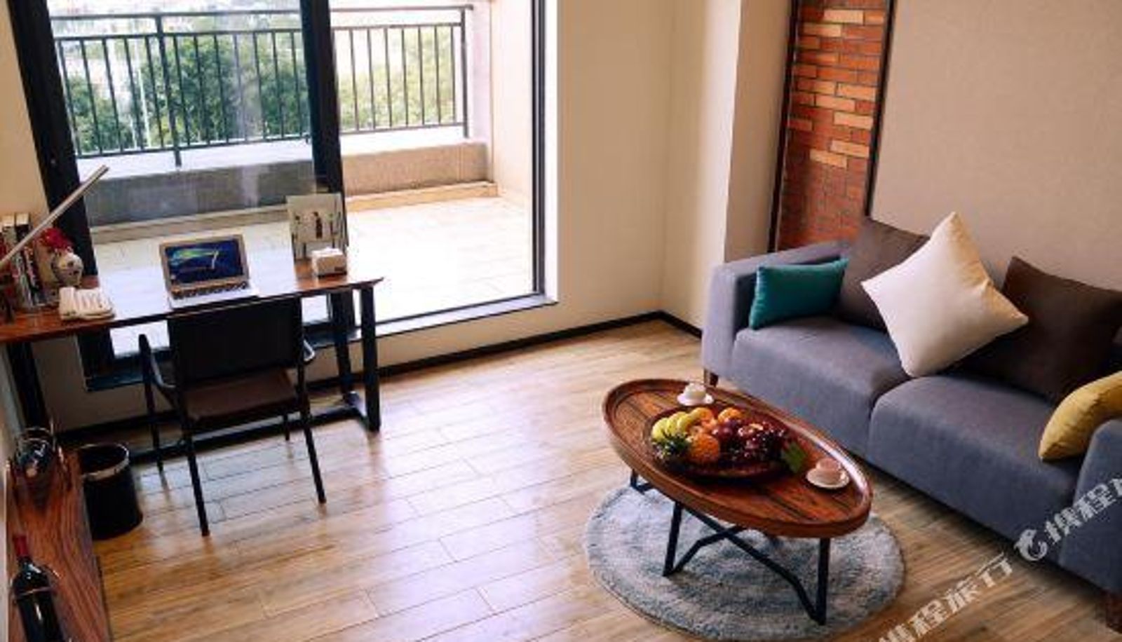 Pokój z balkonem - Xiyu international boutique apartment