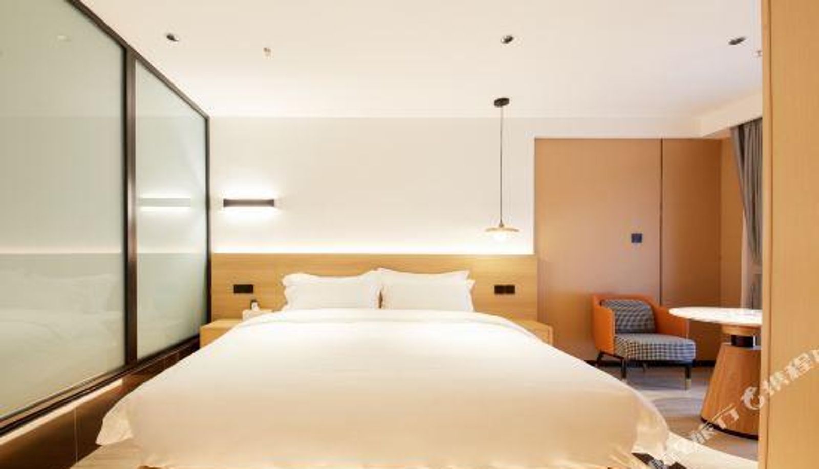 Kamer met balkon - Chengdu Fanjing Meiju Hotel (UESTC Chengdu College Baicao Road Subway Station)