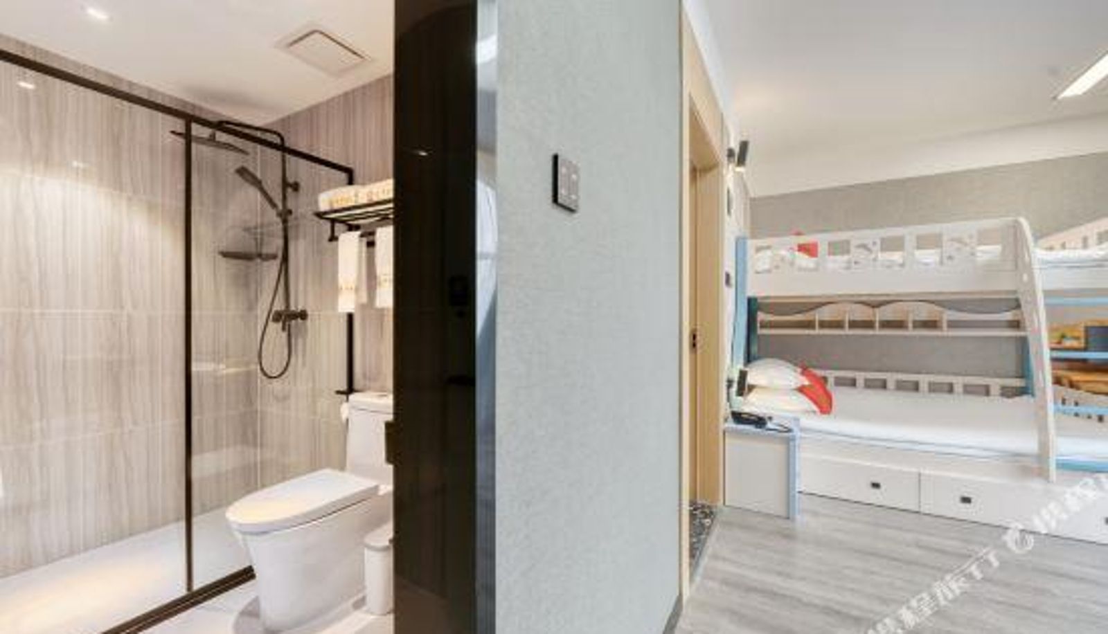 Habitación familiar - Yueji Chain Hotel (Chengdu Honggao Road Metro Station)