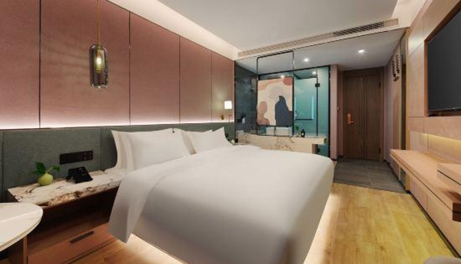 Zimmer - WELSH WELLNESS HOTEL (Chengdu West Railway Station Qingyang Wanda)