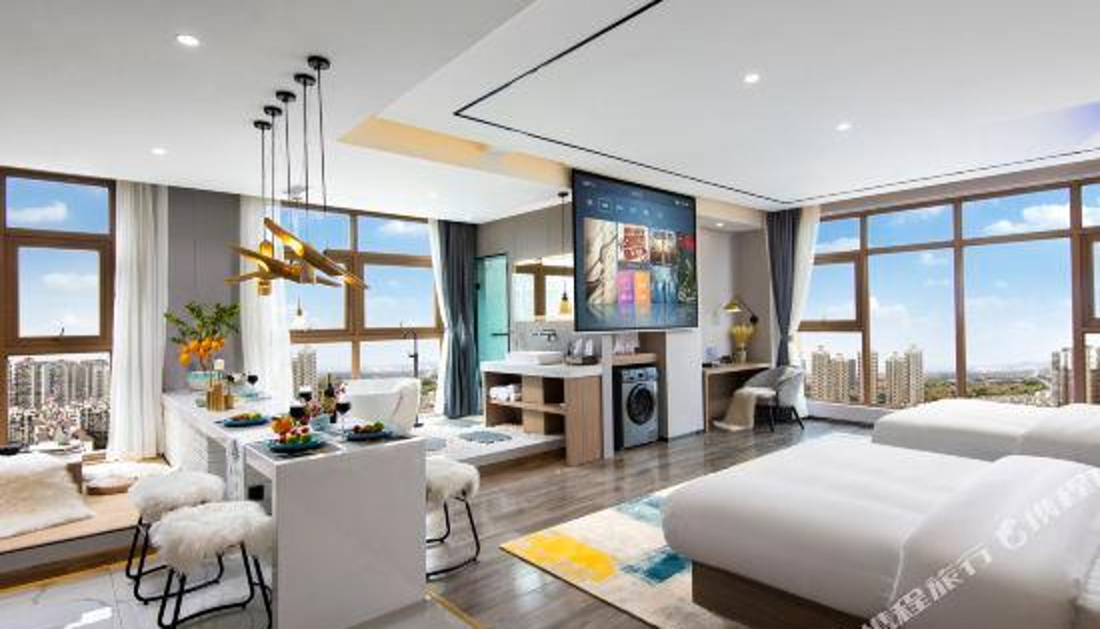 Zimmer - Boyue Smart Hotel(Chengdu Longquan Government Affairs Center Shufang Subway Station)