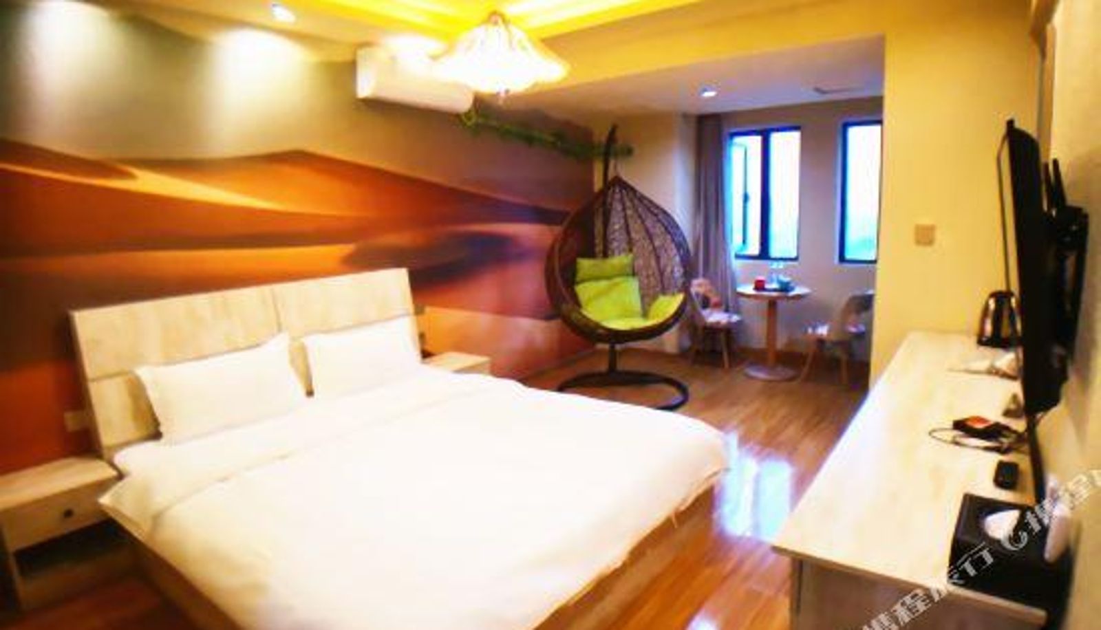 Chambre - Yue Enjoy Home Art Hotel