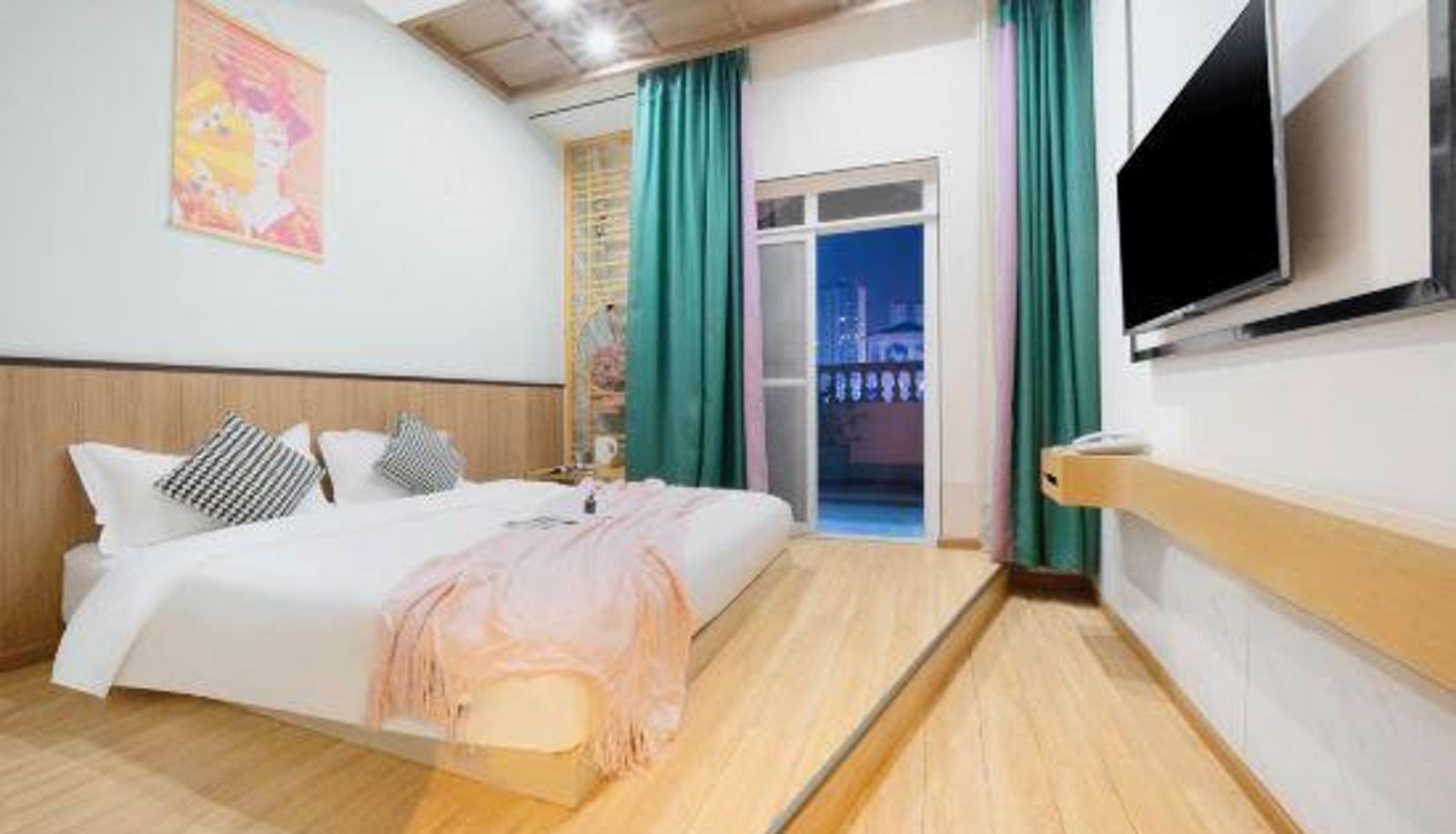 Zimmer mit Balkon - Shanmeng Hotel