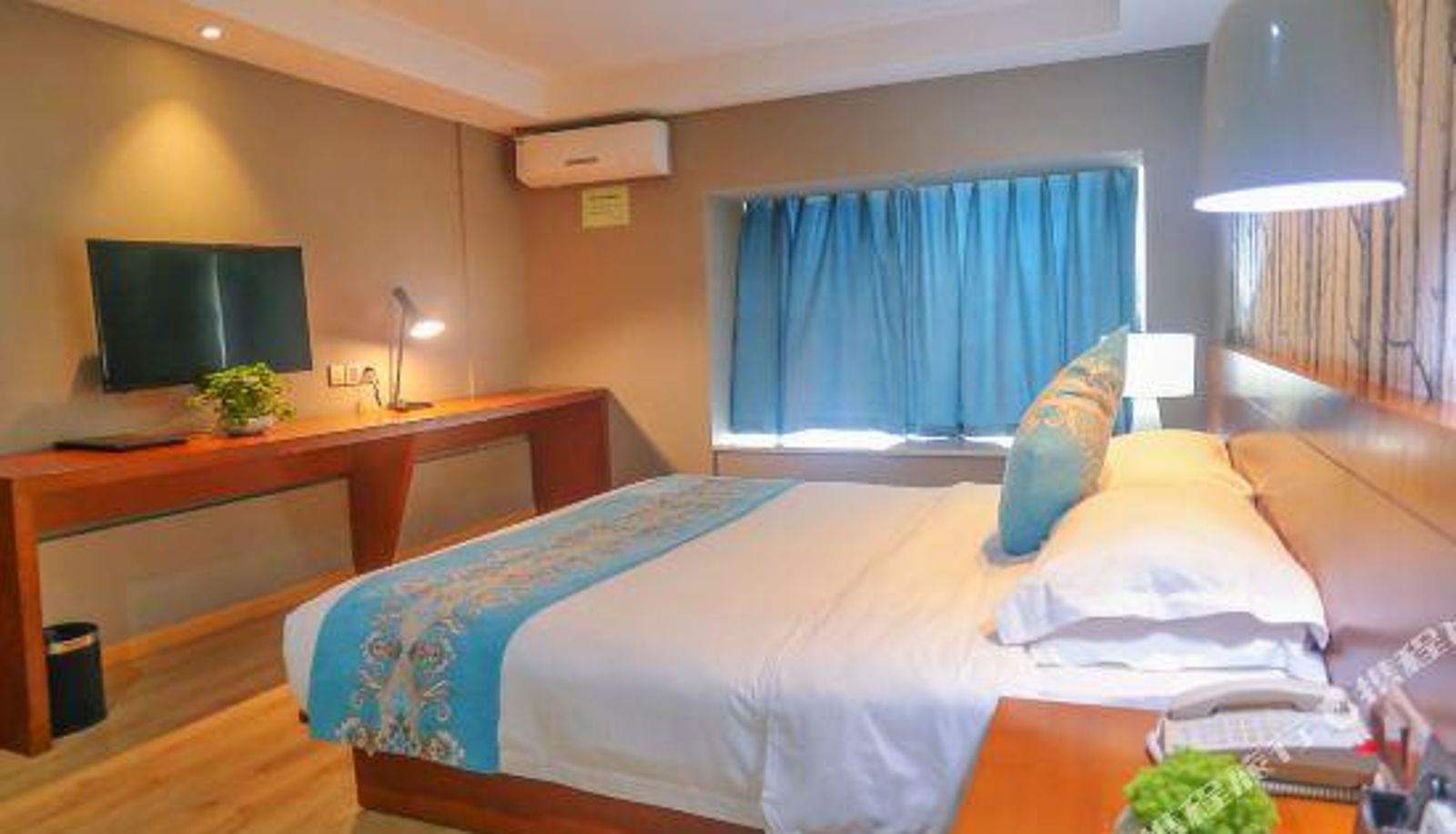 Business-kamer - Poly Champagne 8090 Zunyue Hotel (Chengdu Baicao Road Metro Station)