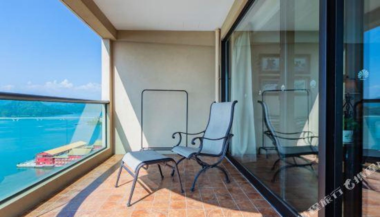 Zimmer mit Seeblick - Qiandao Lake Ying Lake Resort Apartment