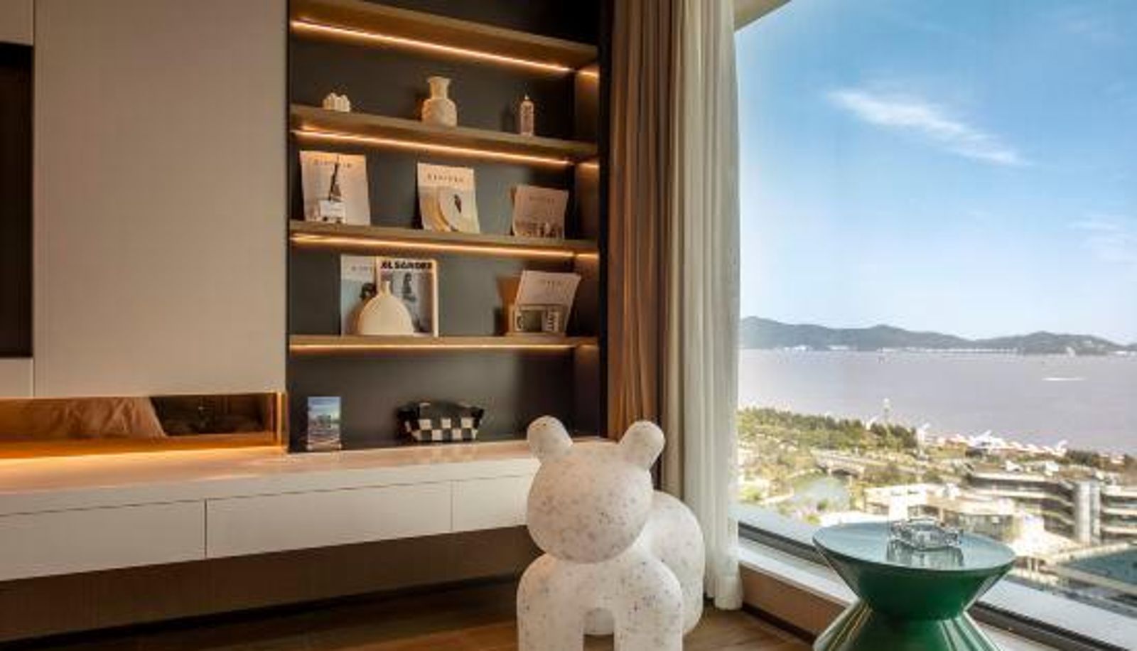 Habitación con vistas al mar - Zhoushan Putuo World Guanyun Apartment