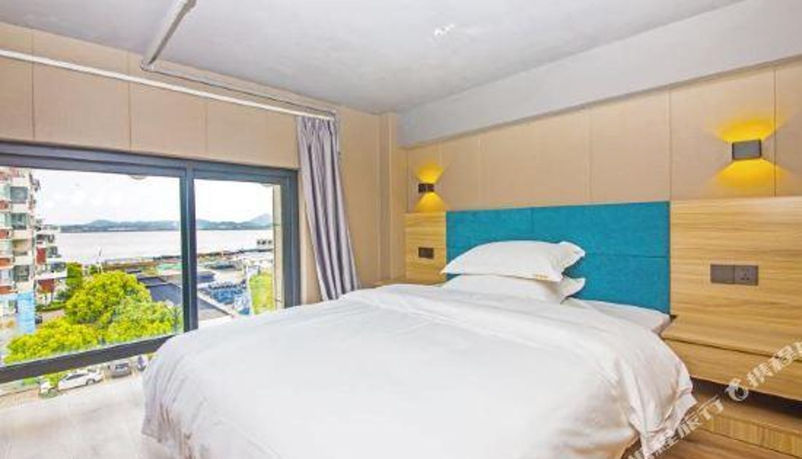 Zimmer mit Meerblick - Zhoushan Haichen Boutique Hotel