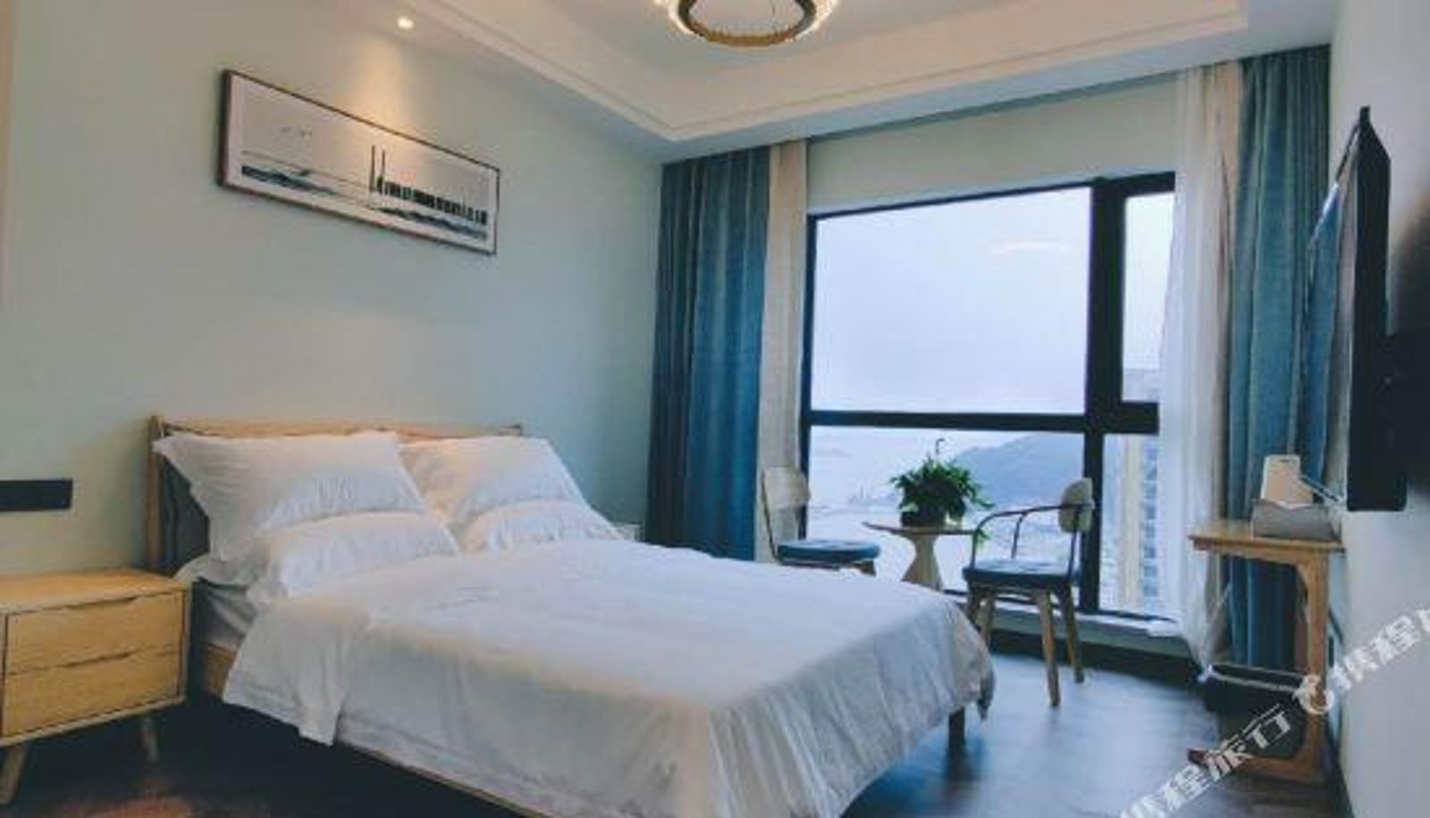 Zimmer mit Meerblick - Zhoushan Lufe Sea View Hotel