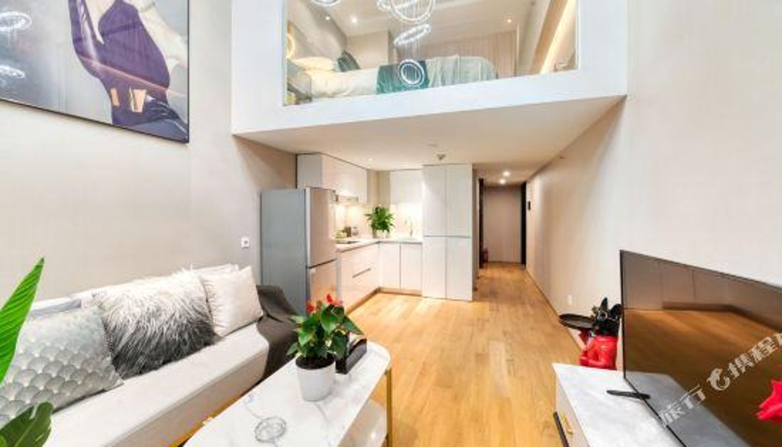 Zimmer - Bai Mei Yun Ju Apartment (East Square Shop of Hangzhou East Railway Station)