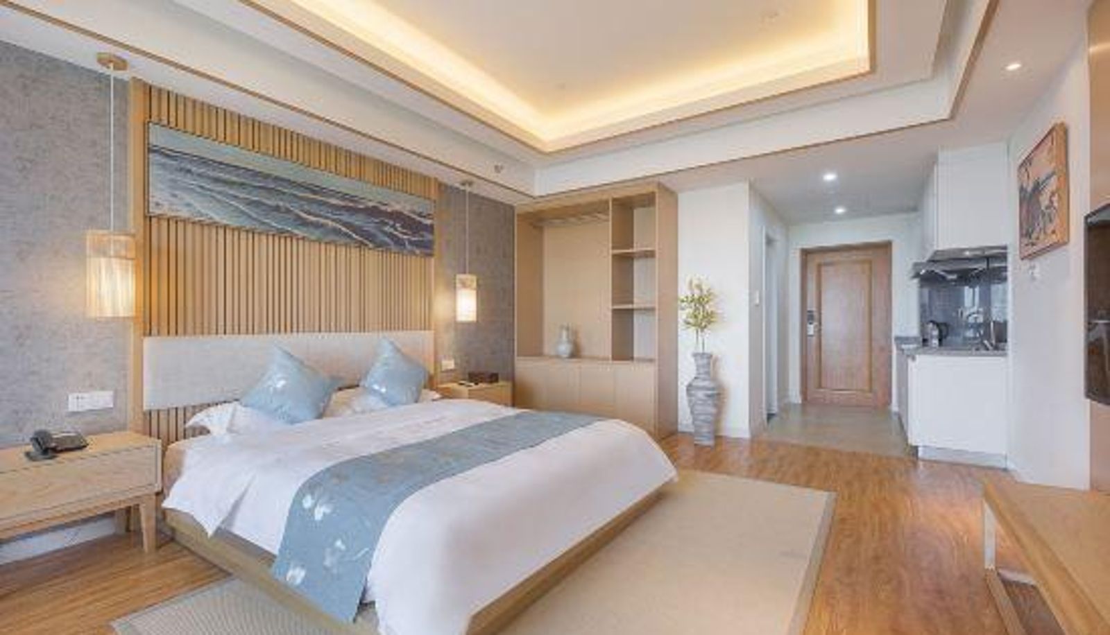 Chambre avec vue sur la rivière - Qingmu Hotel (Hangzhou Xiasha University City store)