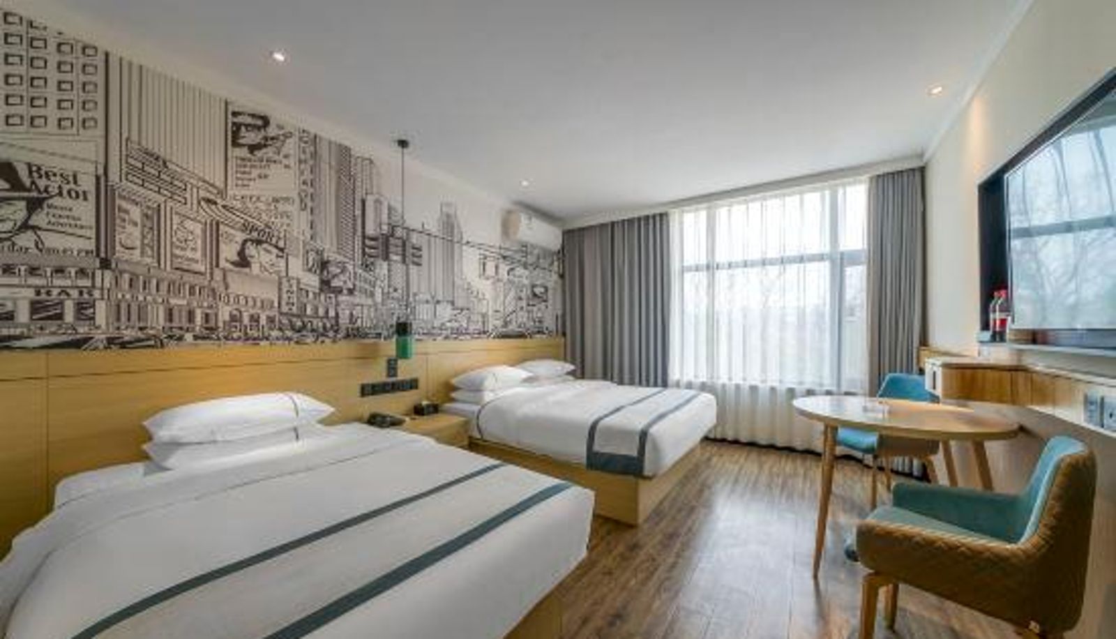 Familienzimmer - Chengshi Bianjie Hotel(Yangzhou Shouxihudian)