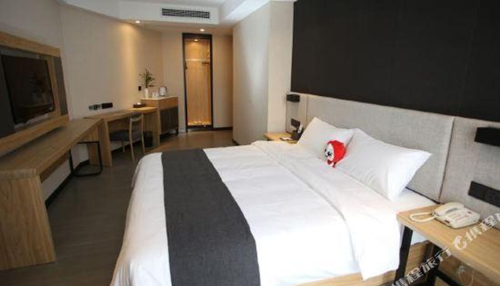 Chambre - U PLUS hotel (Zhenjiang Jingkou Hongdou Square Store)