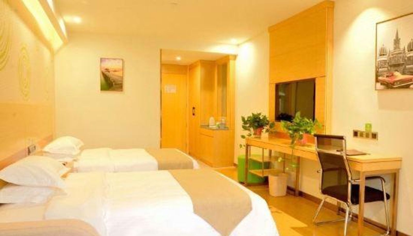 Business-Zimmer - GreenTree Inn Express (Yangzhou East Bus Station)