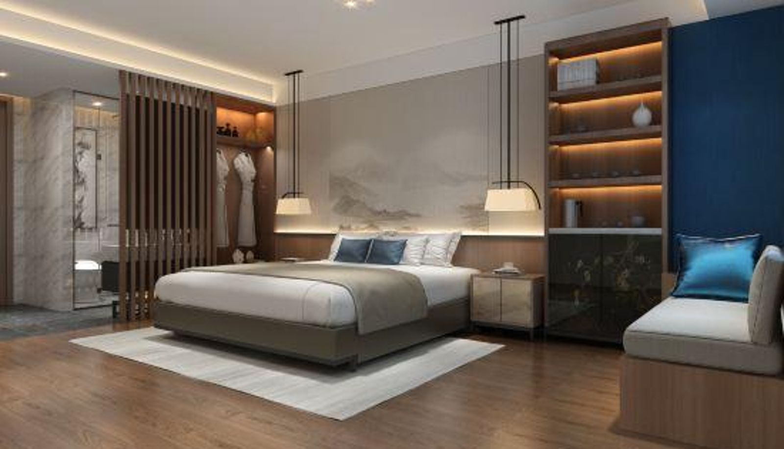 Innenbreich - Qiaomu Apartment (Yangzhou Wanda Plaza)