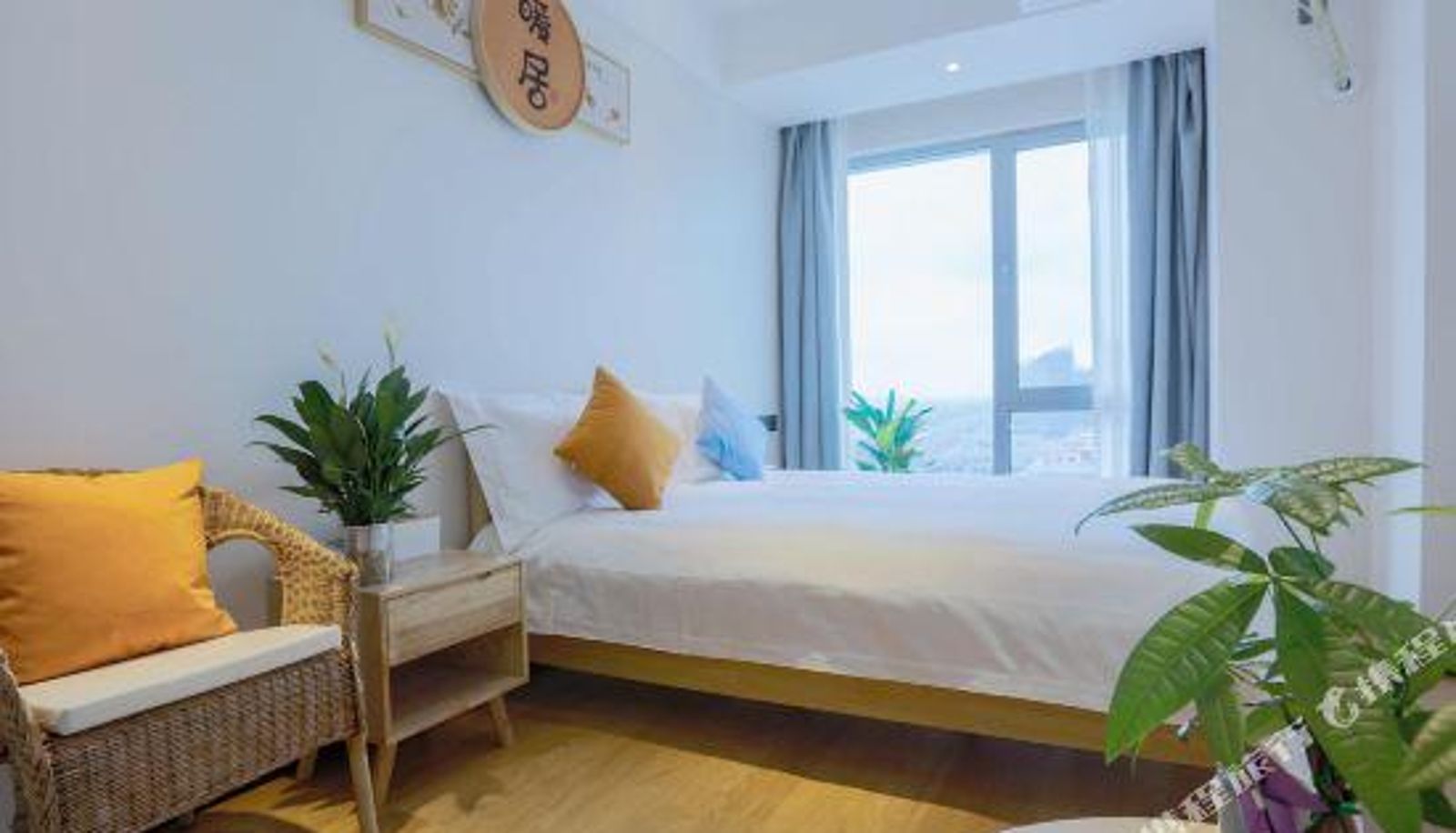 Habitación - Huaji Boutique Apartment (Nanjing South Railway Station Vanke Dushi World Shop)