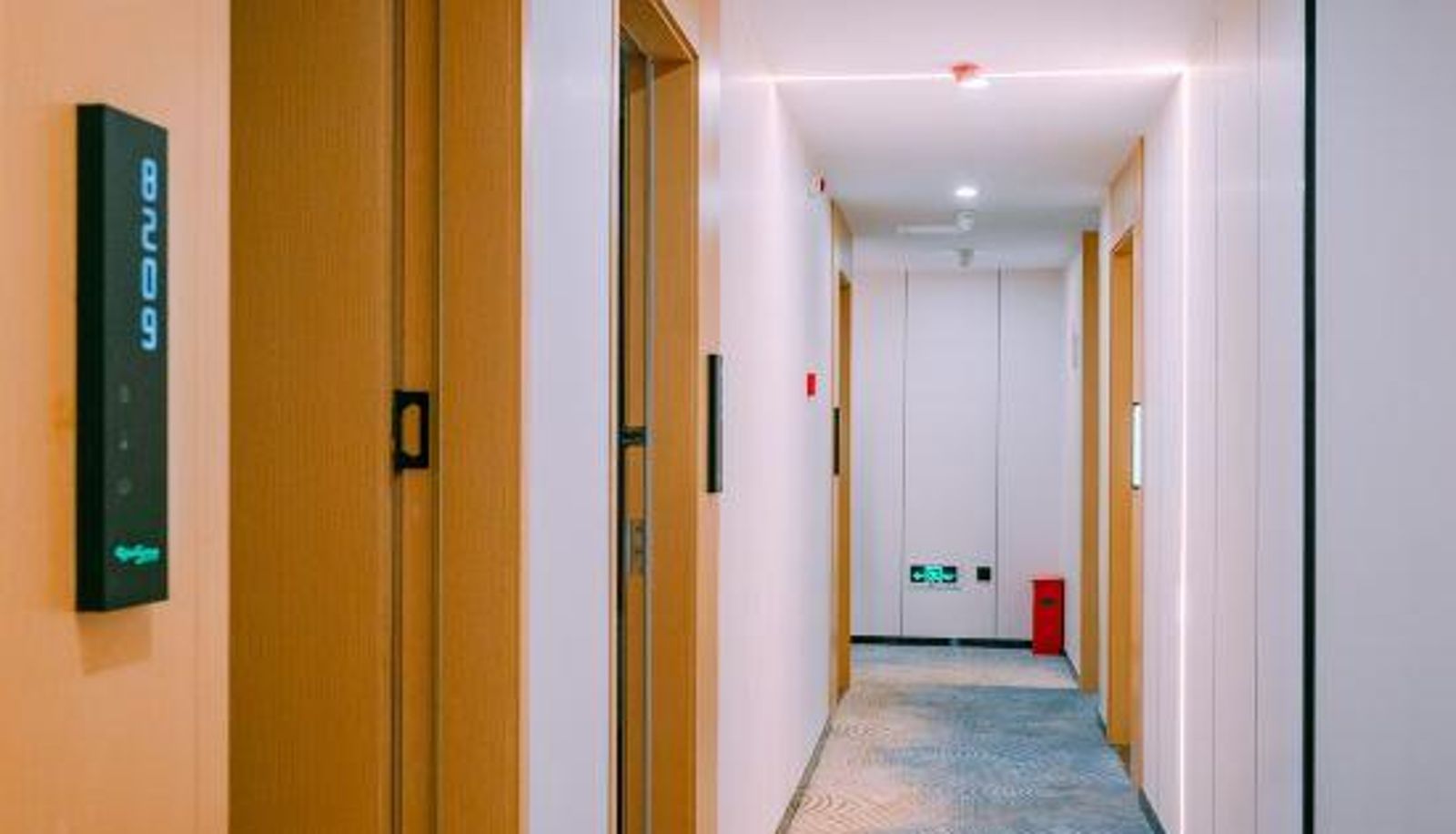 Recepción - Qingmu Hotel (Nanjing Pukou Information Engineering University Subway Station Yangxin Road)