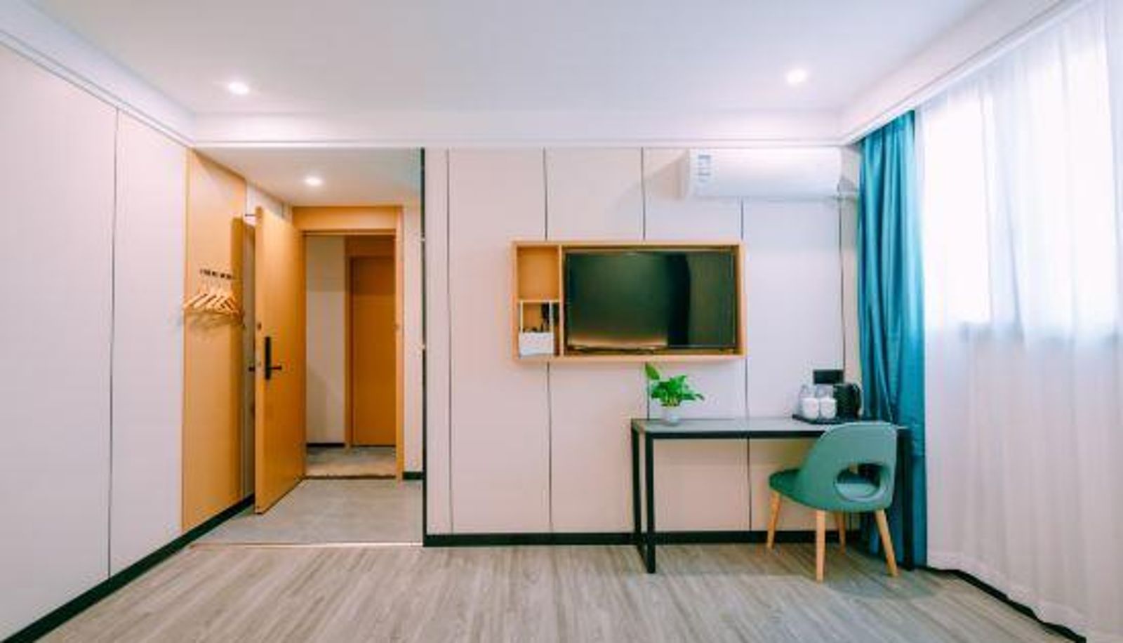 Familienzimmer - Qingmu Hotel (Nanjing Pukou Information Engineering University Subway Station Yangxin Road)