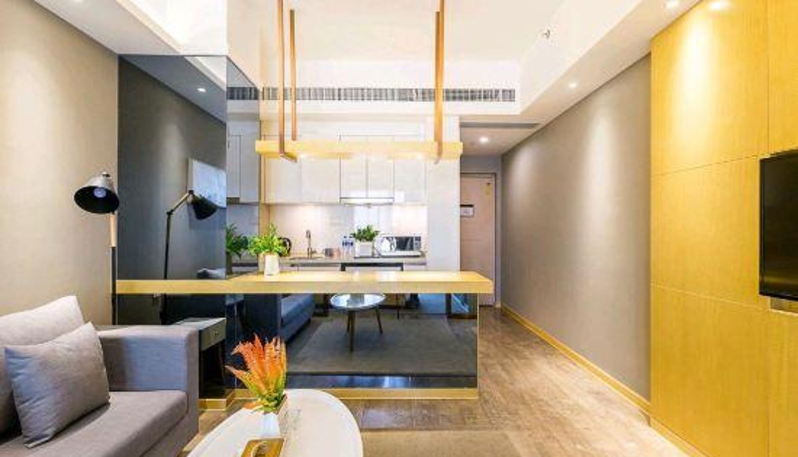 Chambre Business - Nanjing Nine-color Deer Apartment (Nanjing South Railway Station)