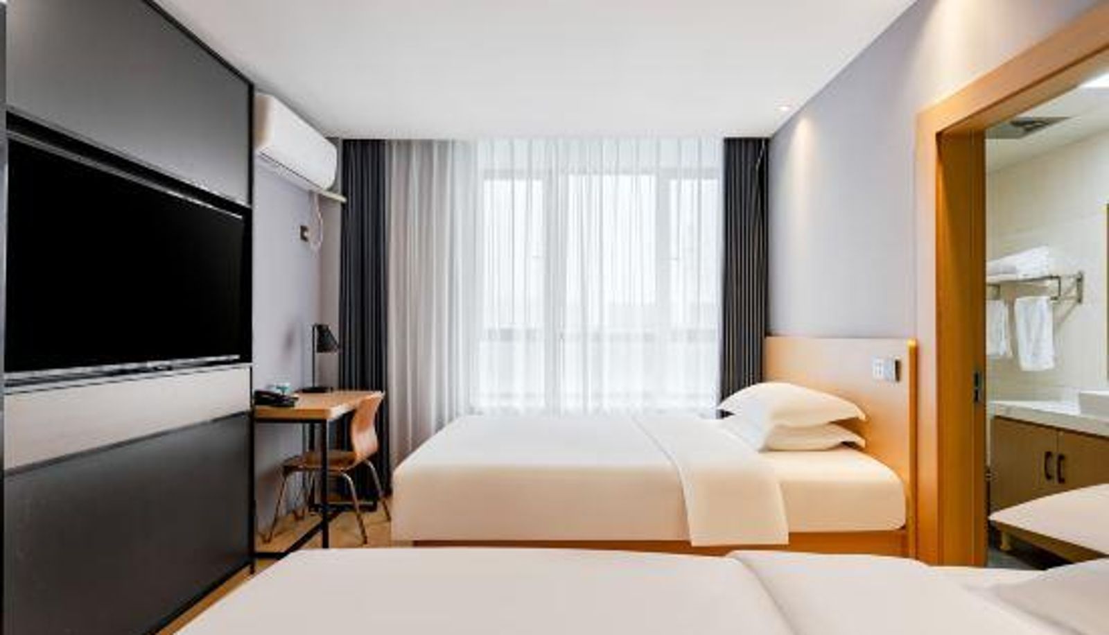 Zimmer - Yilong Anyun Hotel (Nanjing Jiangning Southeast University South Gate)