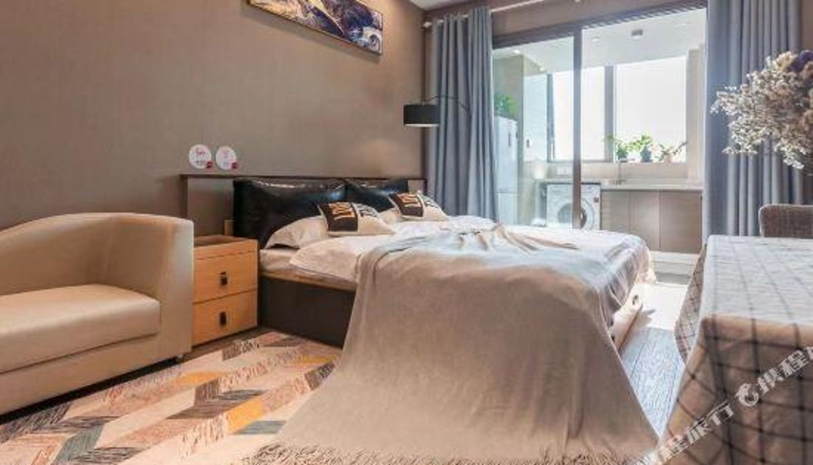Business-kamer - Zhushe Business Travel Hotel Apartment (International Expo Center Shenglonghui Jindian)