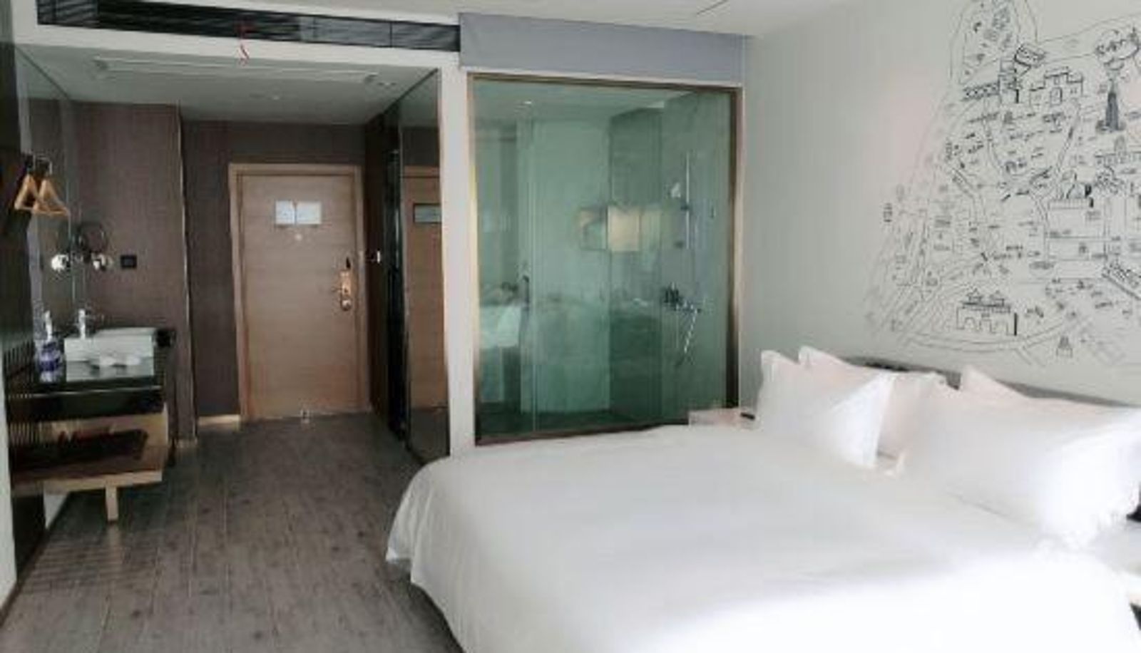 Chambre - Meichengli Hotel (Jiuyan Mengtiandi Shopping Mall Xueze Road Subway Station)