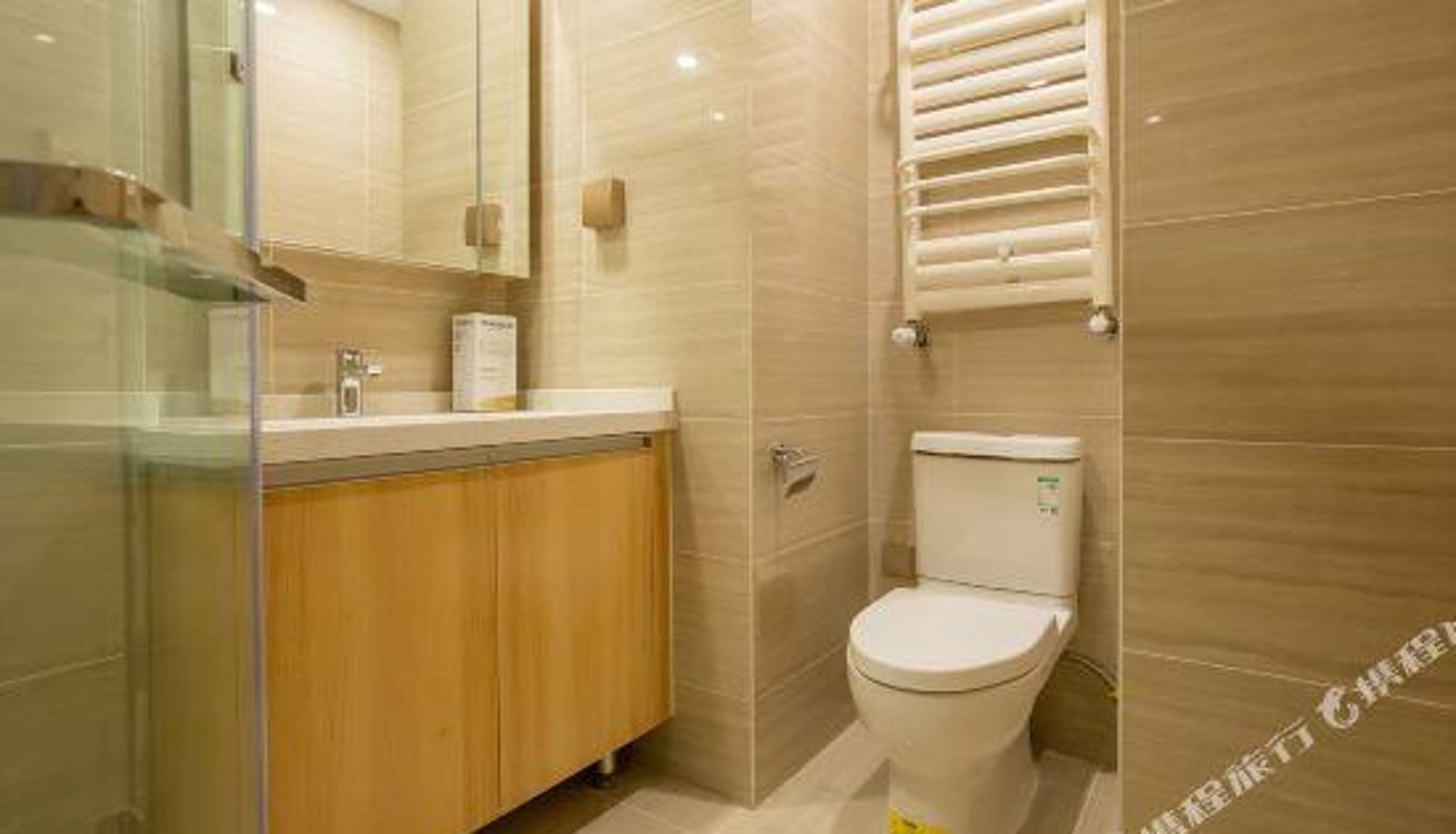 Pokój z widokiem na morze - Shiyue apartment (Qingdao City balcony store)