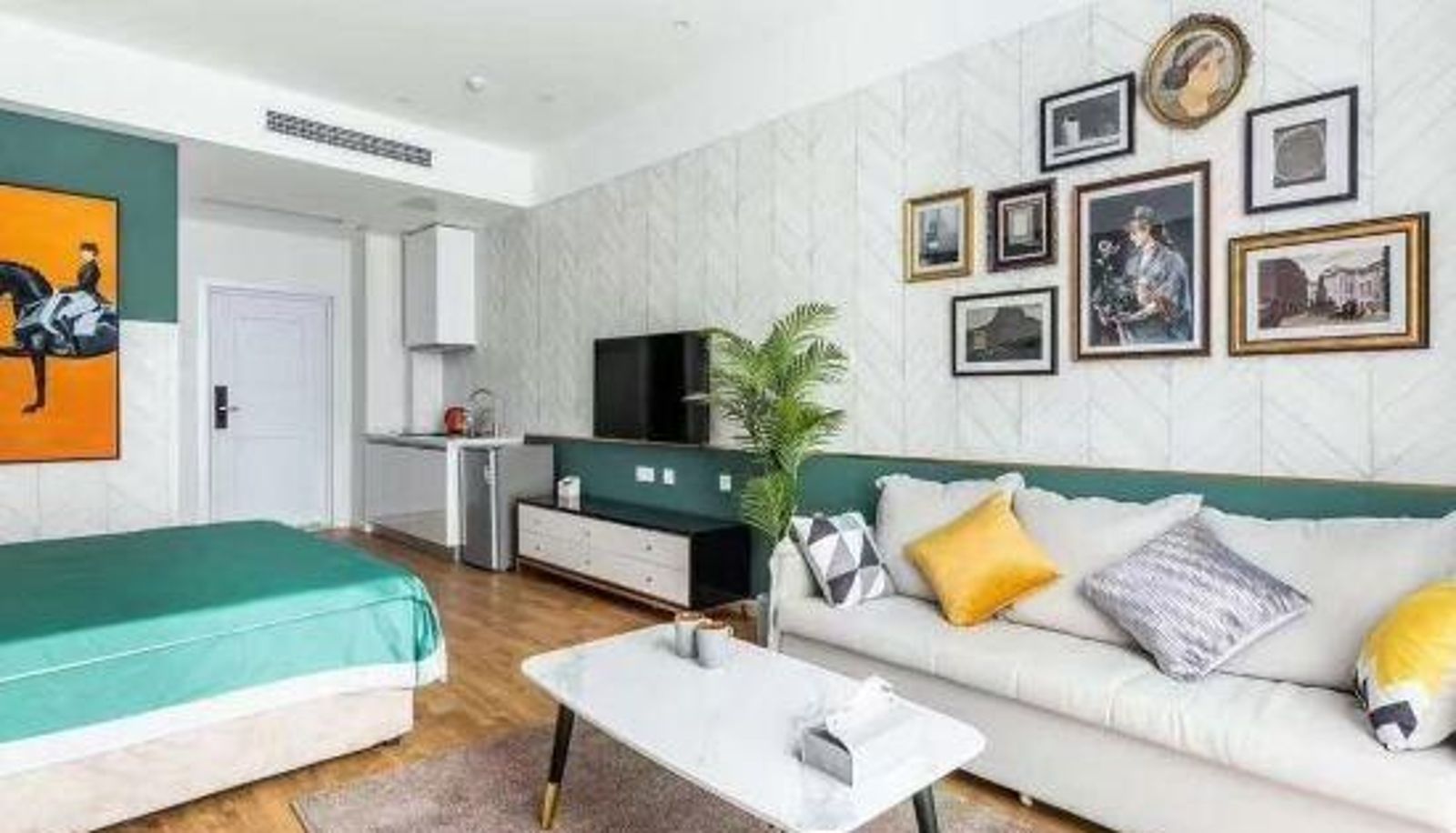 Chambre Business - Central Business District) Qingdao Hui's Apartment (Wanda CBD