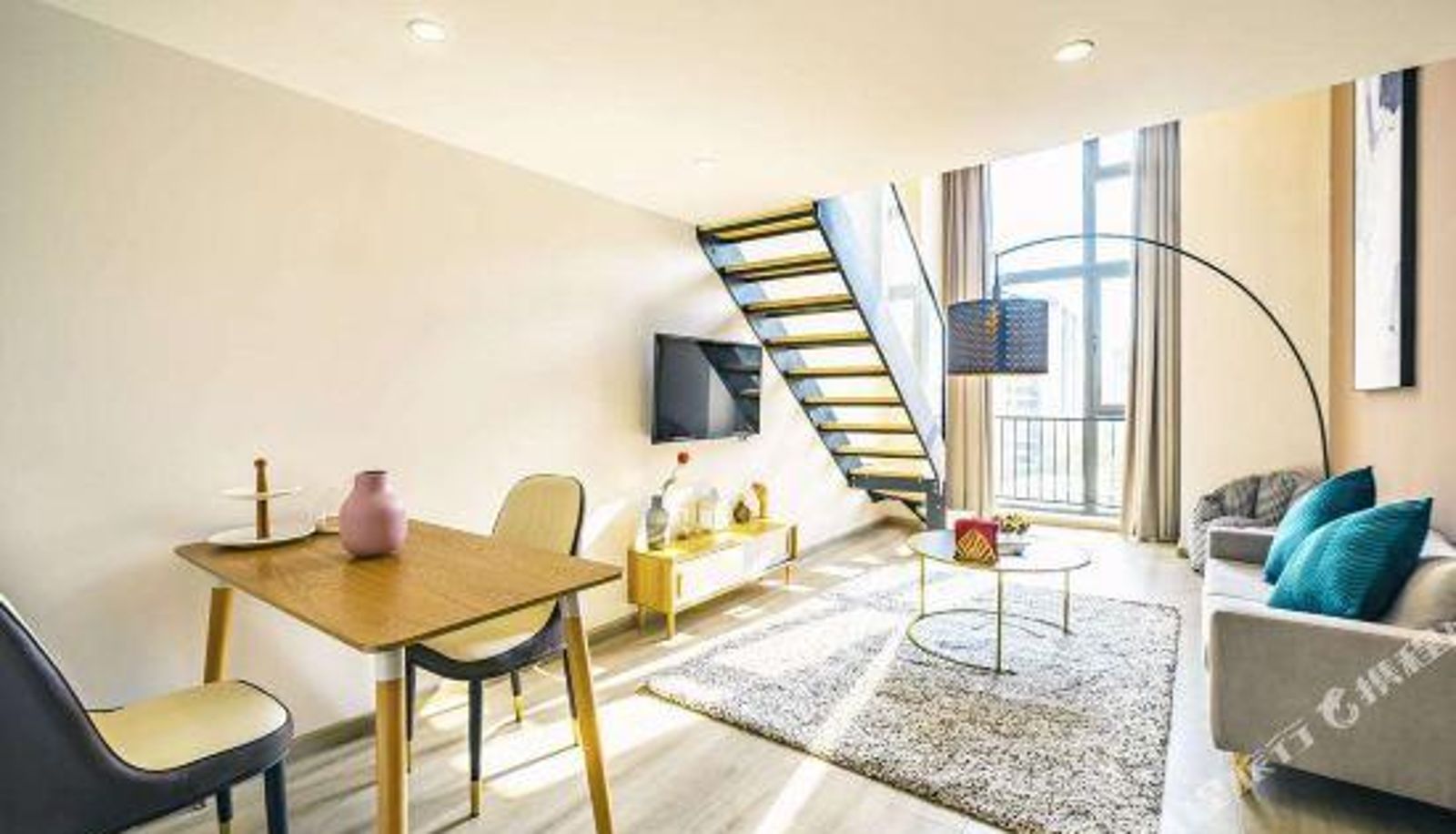 Business-kamer - Yijia Shengjing boutique apartment (Qingdao IKEA store)