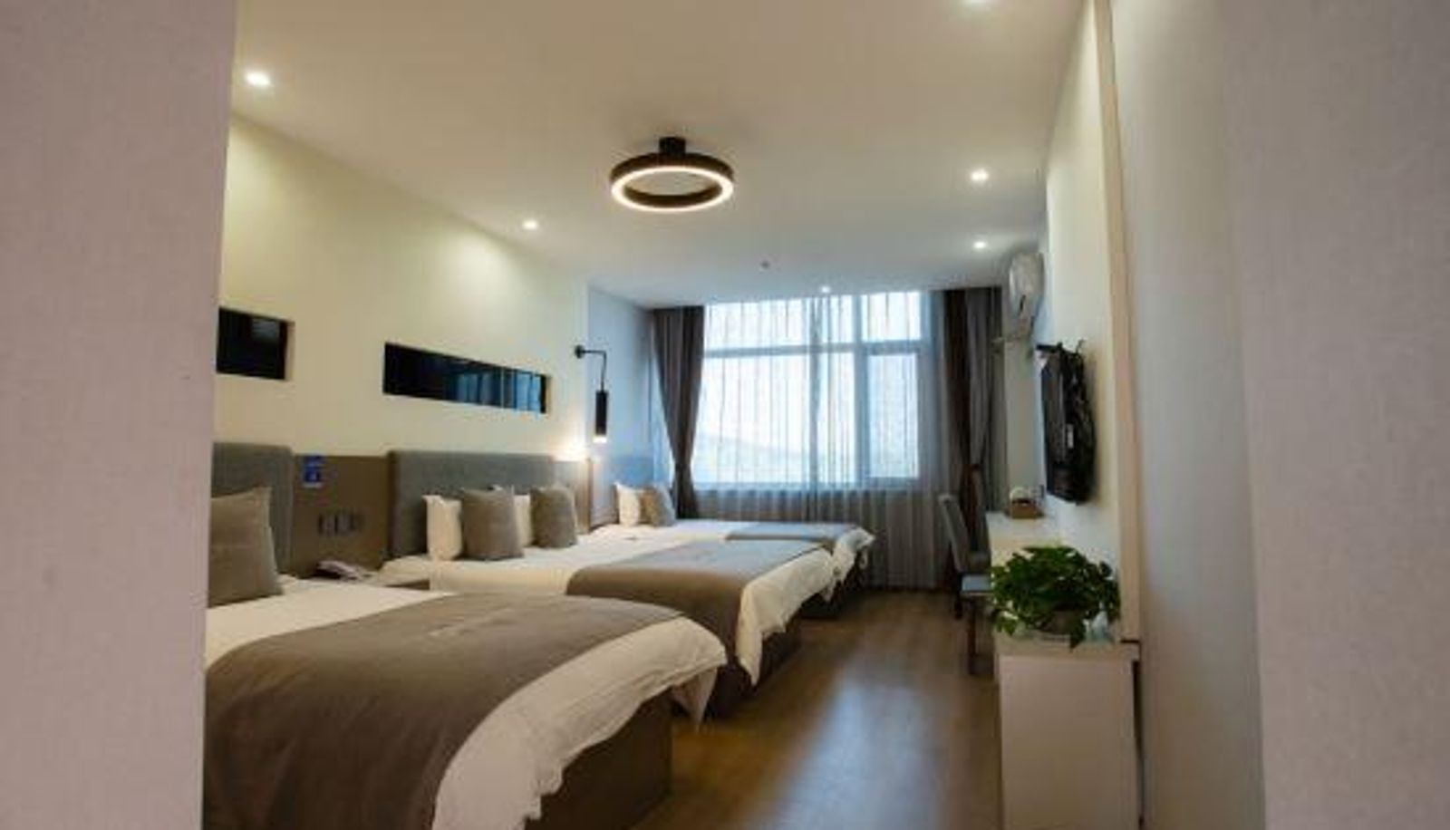 Gezinskamer - City 118 Hotel (Qingdao Yangkou bathing beach)