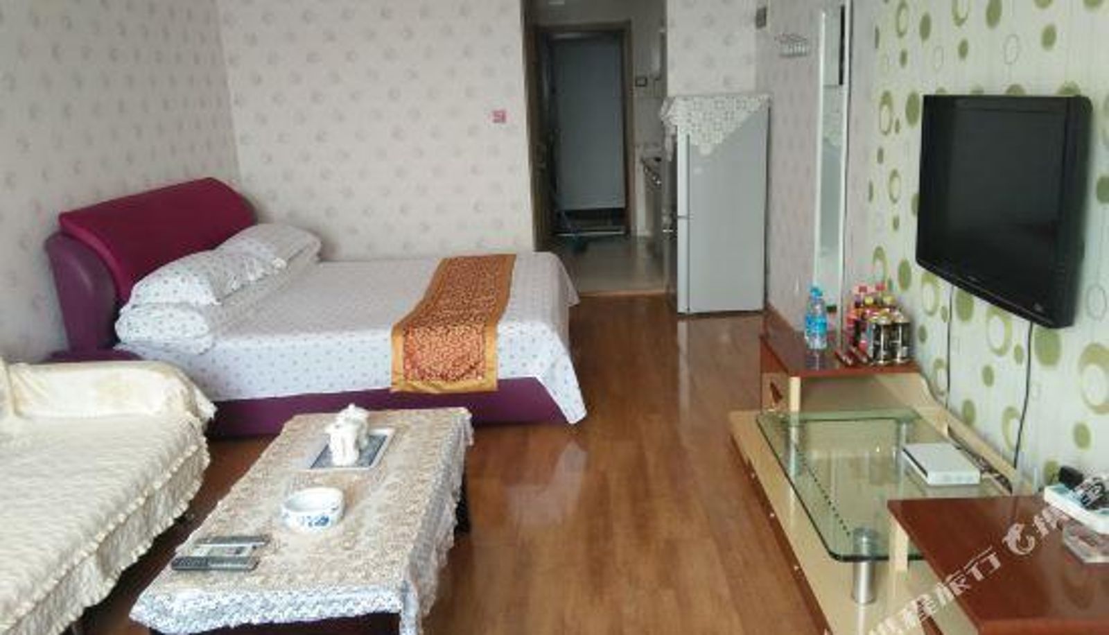 Vista interna - U+ Apartment Hotel (Dalian North Railway Station)
