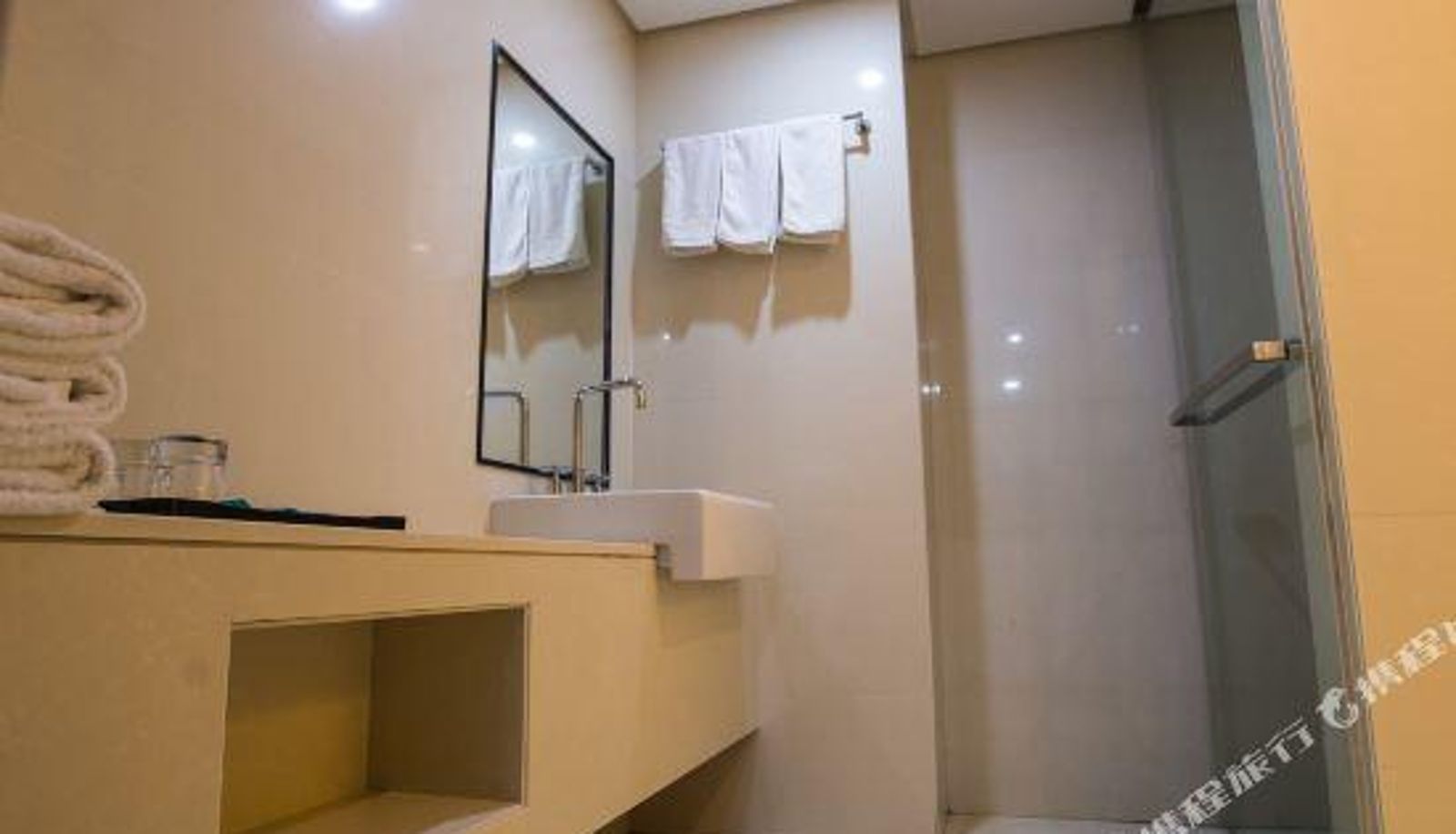 Kamer met uitzicht op zee - Qingdao Ruiting Seaview Hotel Apartment