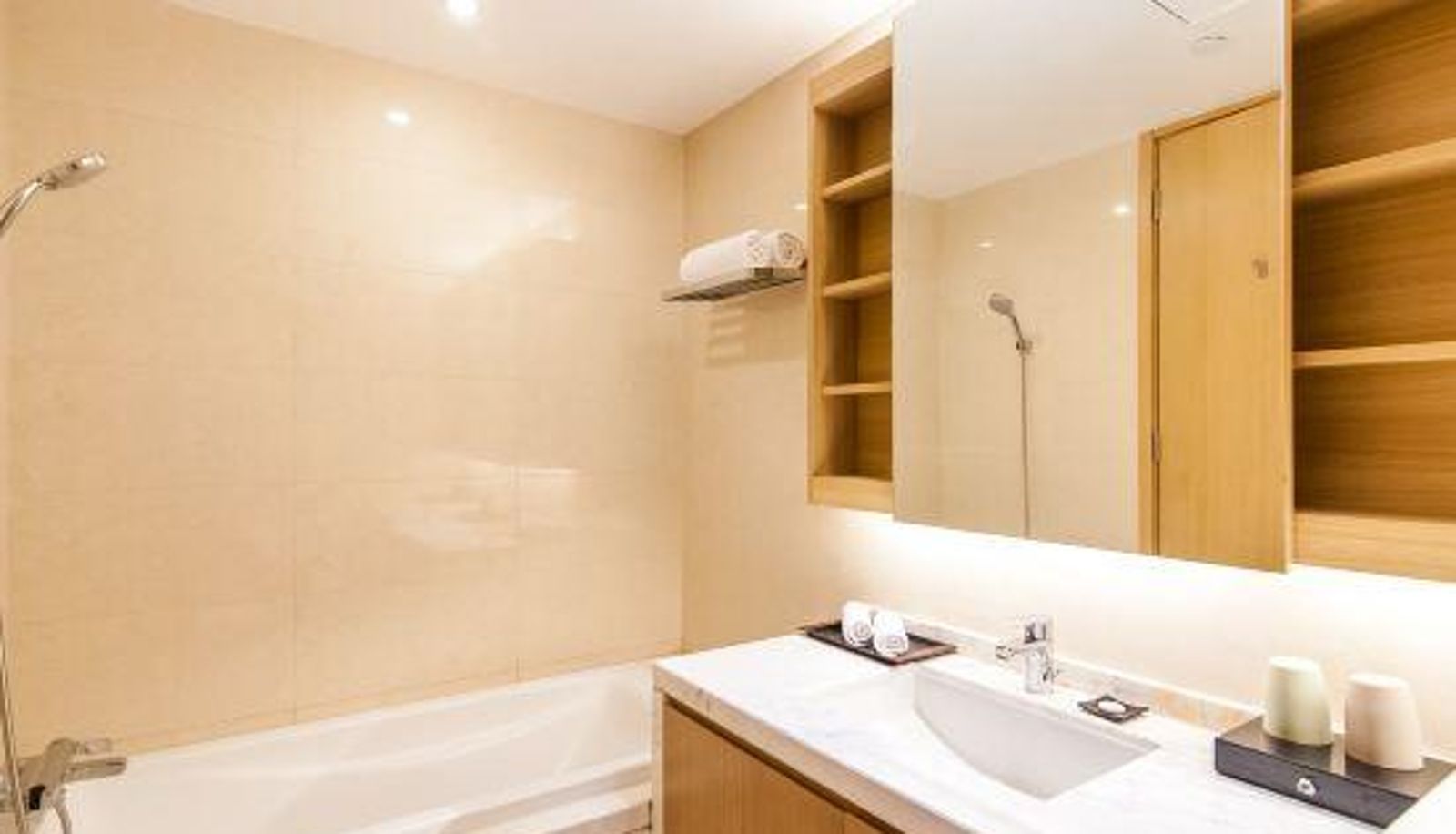 Business-kamer - Powerlong International Center Service Apartment(Tianjin Wanda Binhai Station)
