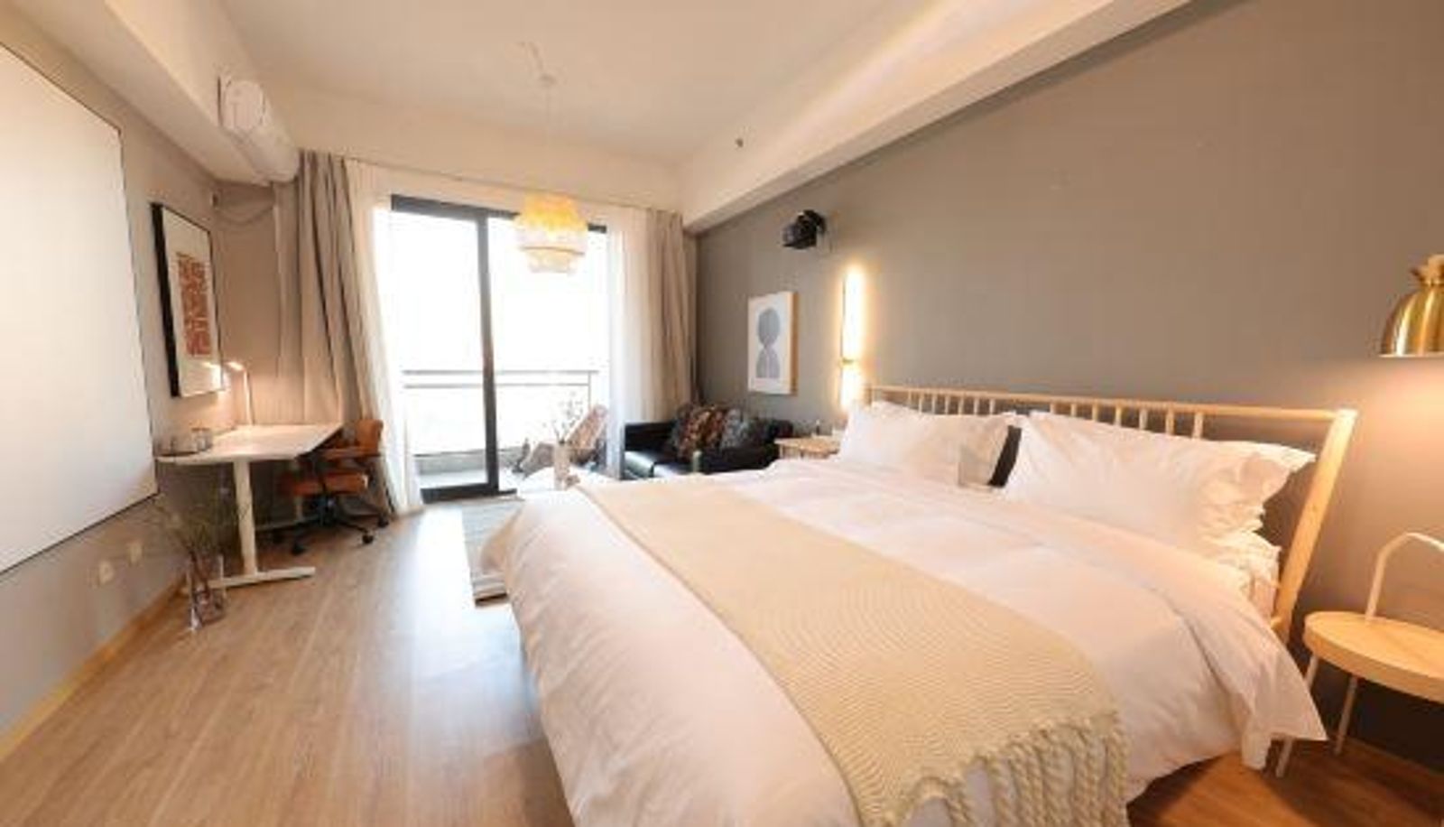 Chambre - Suju Hotel (Shanghai Jiading North Subway Station Sun Moonlight Branch)