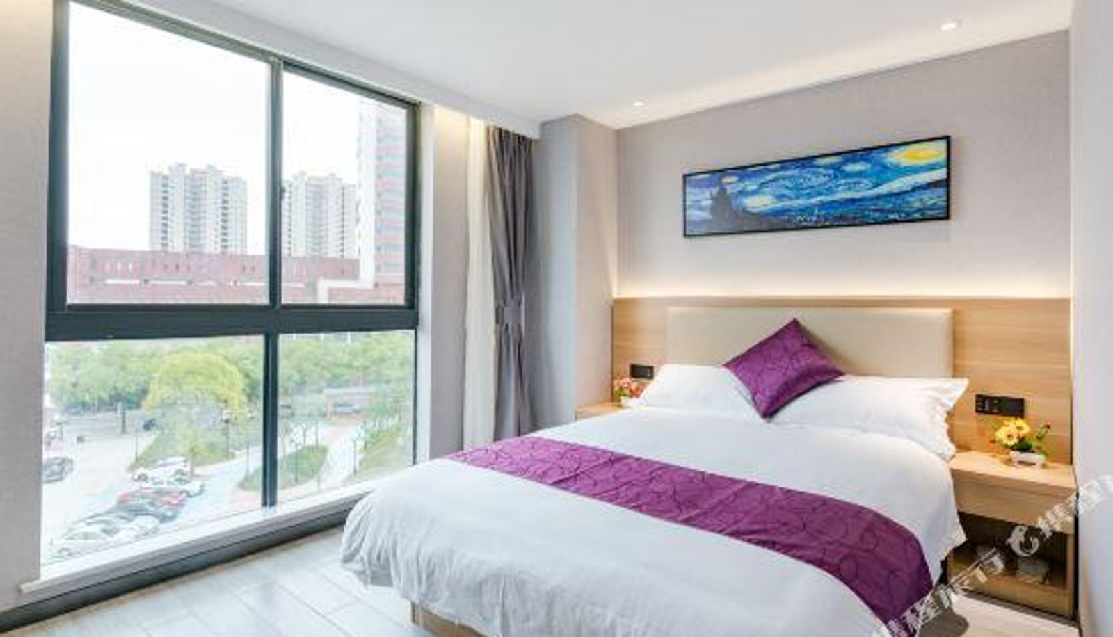 Chambre avec vue sur la rivière - Apple Hotel (Shanghai Bijiang Plaza)