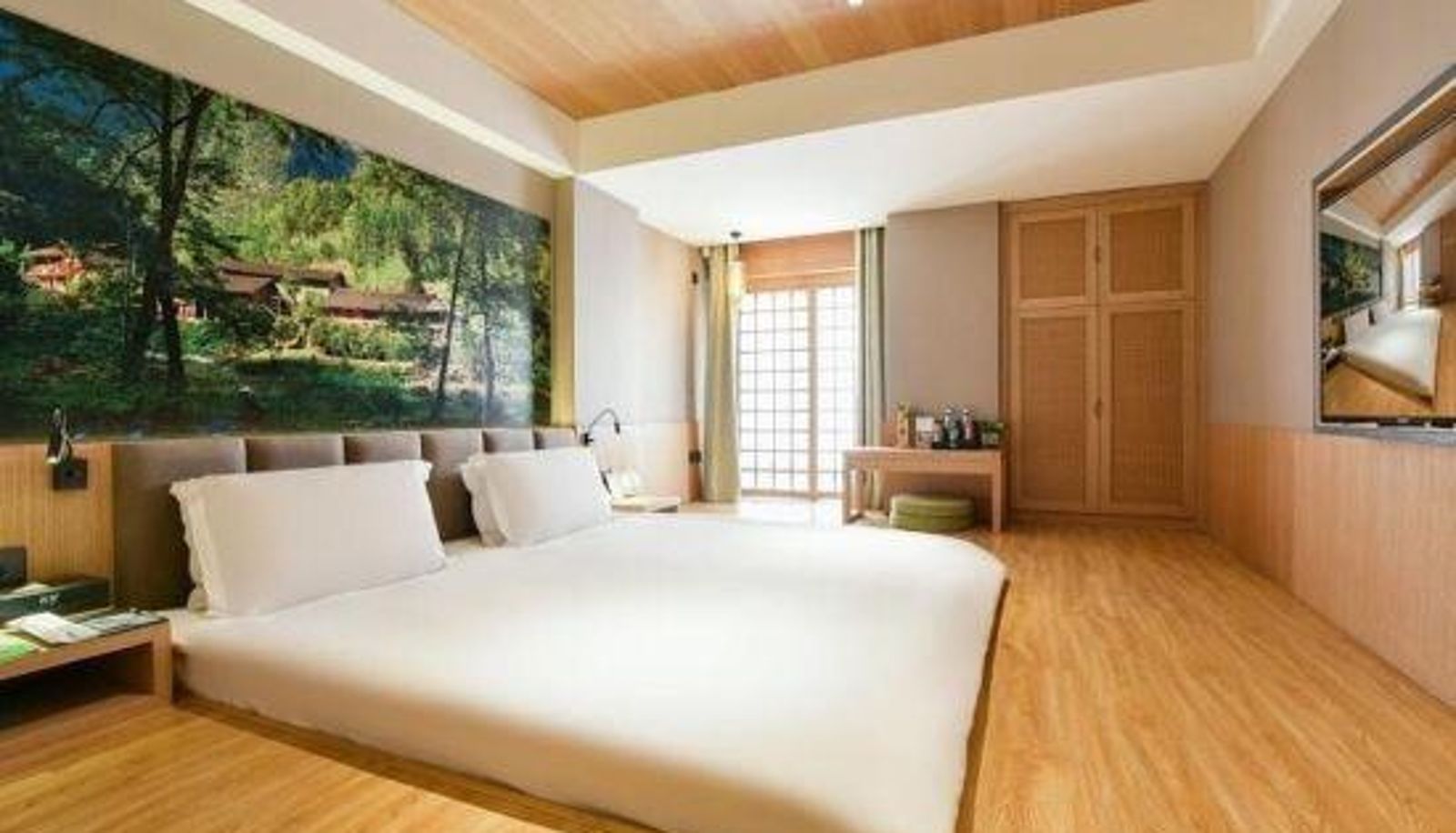 Gezinskamer - Qiu Guo Hotel (Beijing Sanyuanqiao Yansha)