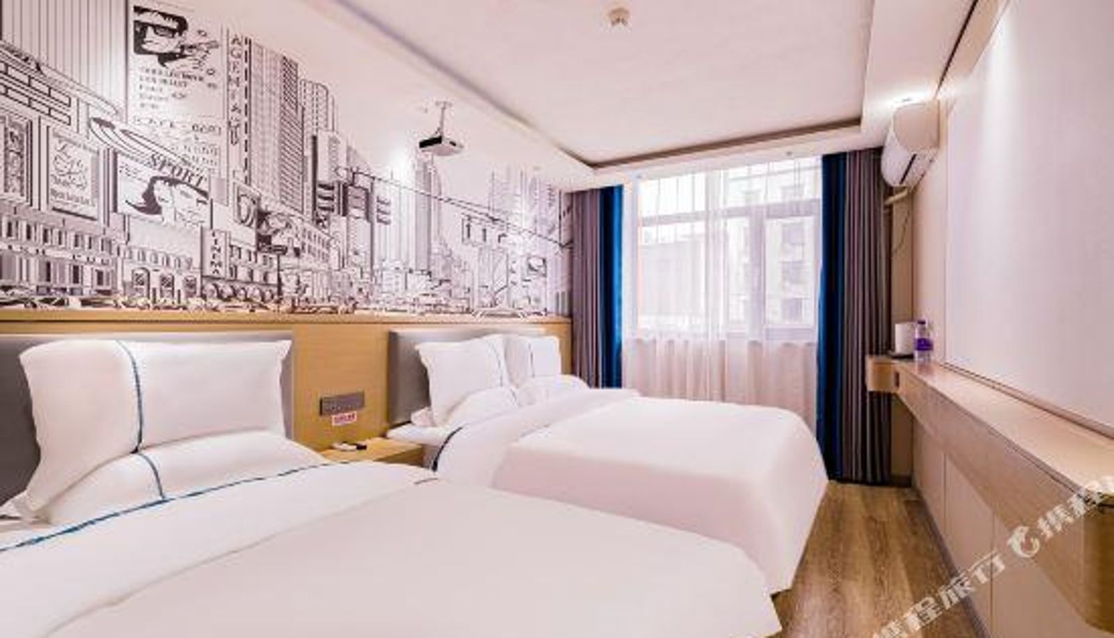 Familienzimmer - Beijing)  Qianmen City Comfort Inn (Dashilan Store