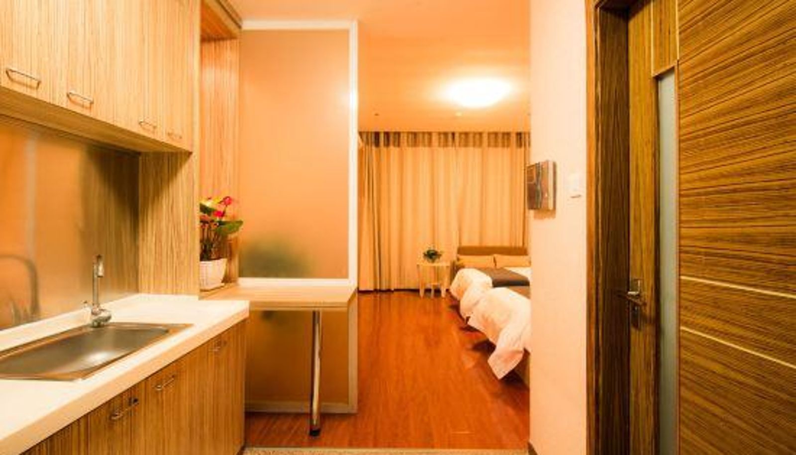 Zimmer - one bedroom apartment hotel (Hefei Binhu Century Jinyuan Store) One bedroom