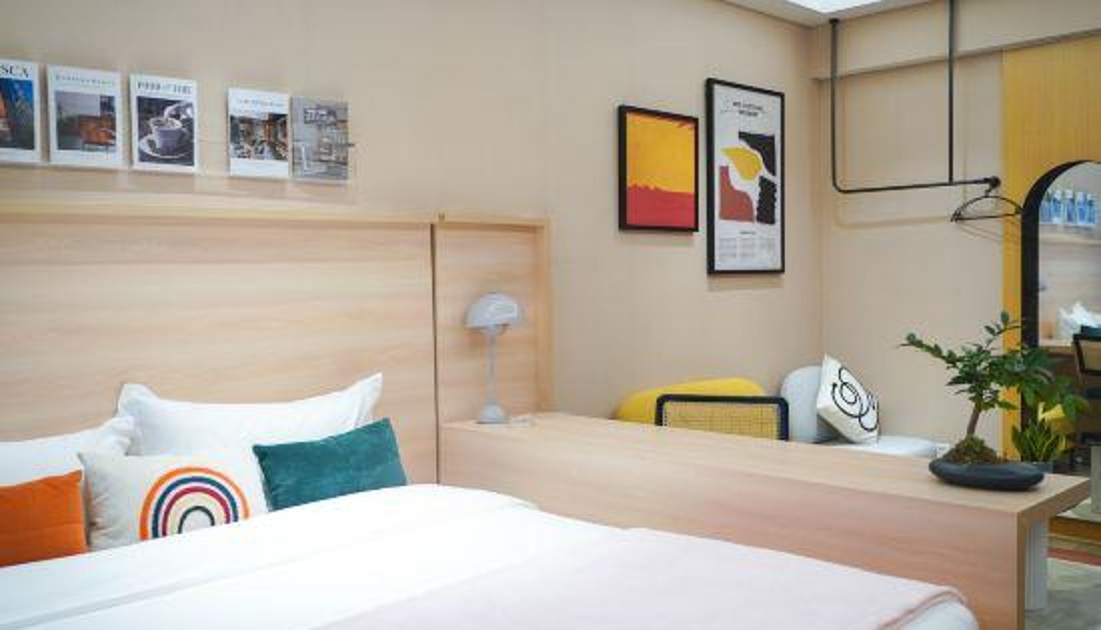 Pokój z widokiem na jezioro - Ganzhou Vientiane SOHO Mashiguang Apartment