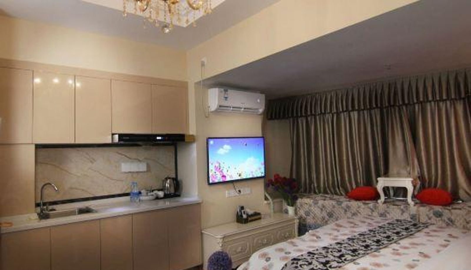 Chambre - Tianyu Boutique Apartment (Dongguan Houjie Wanda Store)