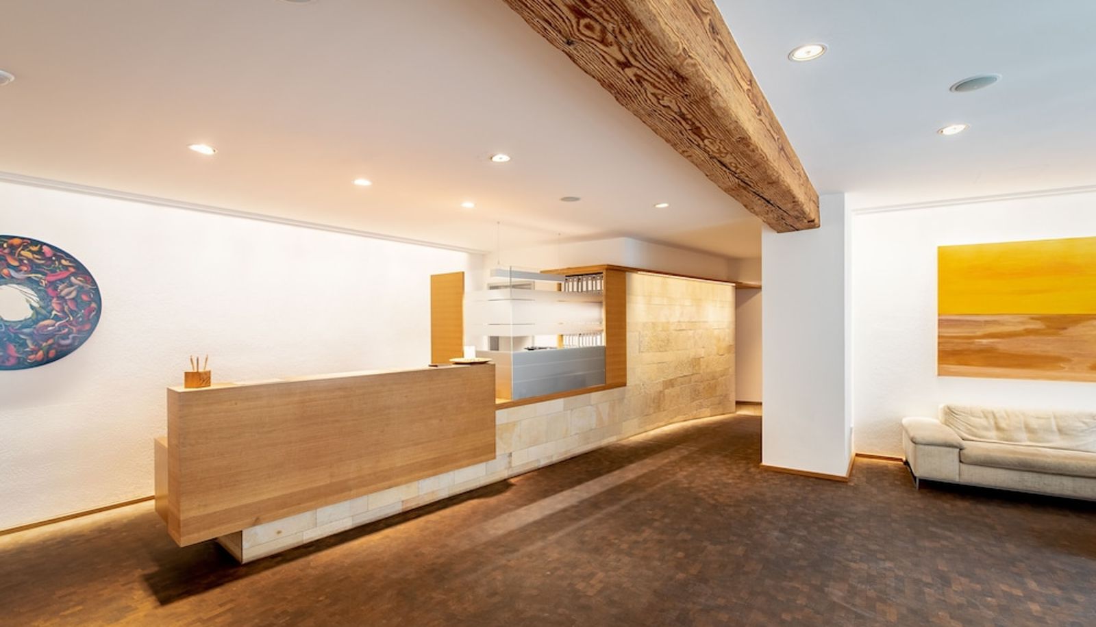 Recepción - Hotel Nepomuk Nichtraucherhotel