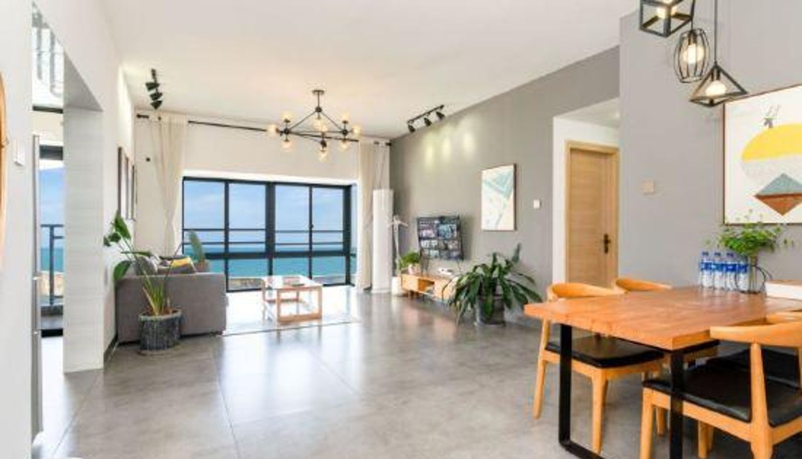 Room with sea view - Beihai Muhaiju Seaview Apartment (Old Street Underwater World Branch)
